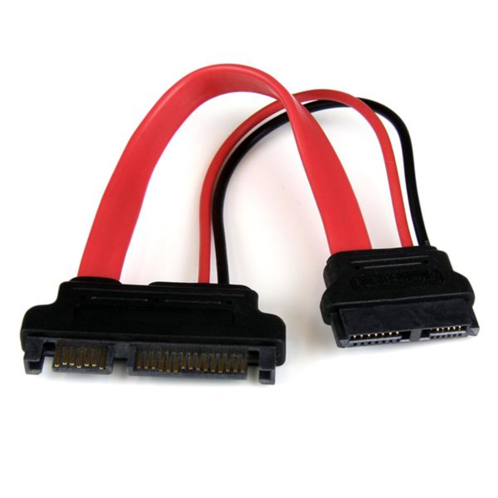 StarTech.com Slimline SATA to AdapterPower Socket/Plug 15cm Adapter Serial ATA 150/300/600 W