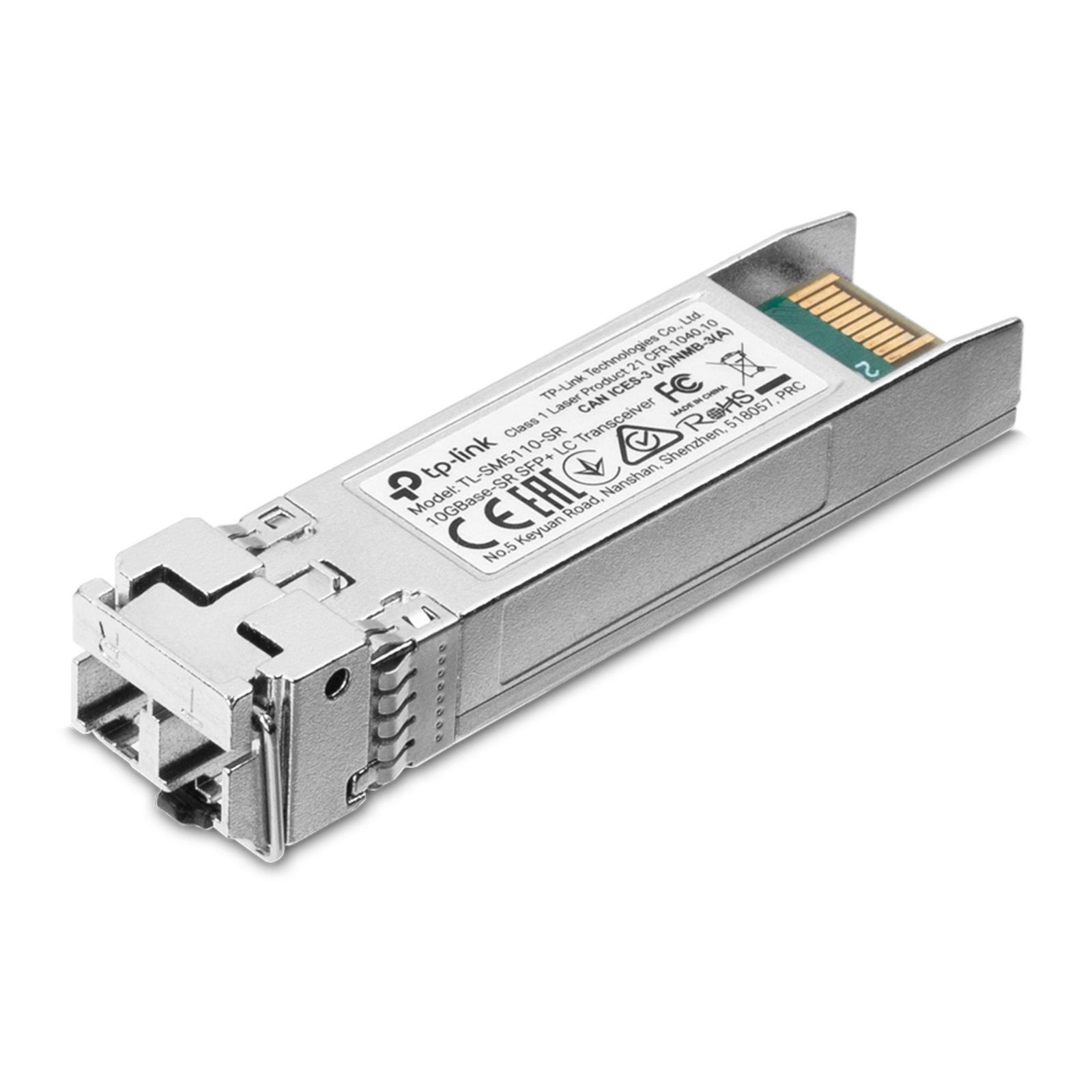 TP-Link SM5110-SR Transceiver Module SFP+ 10GBase-SR 1.25 Gbit/s