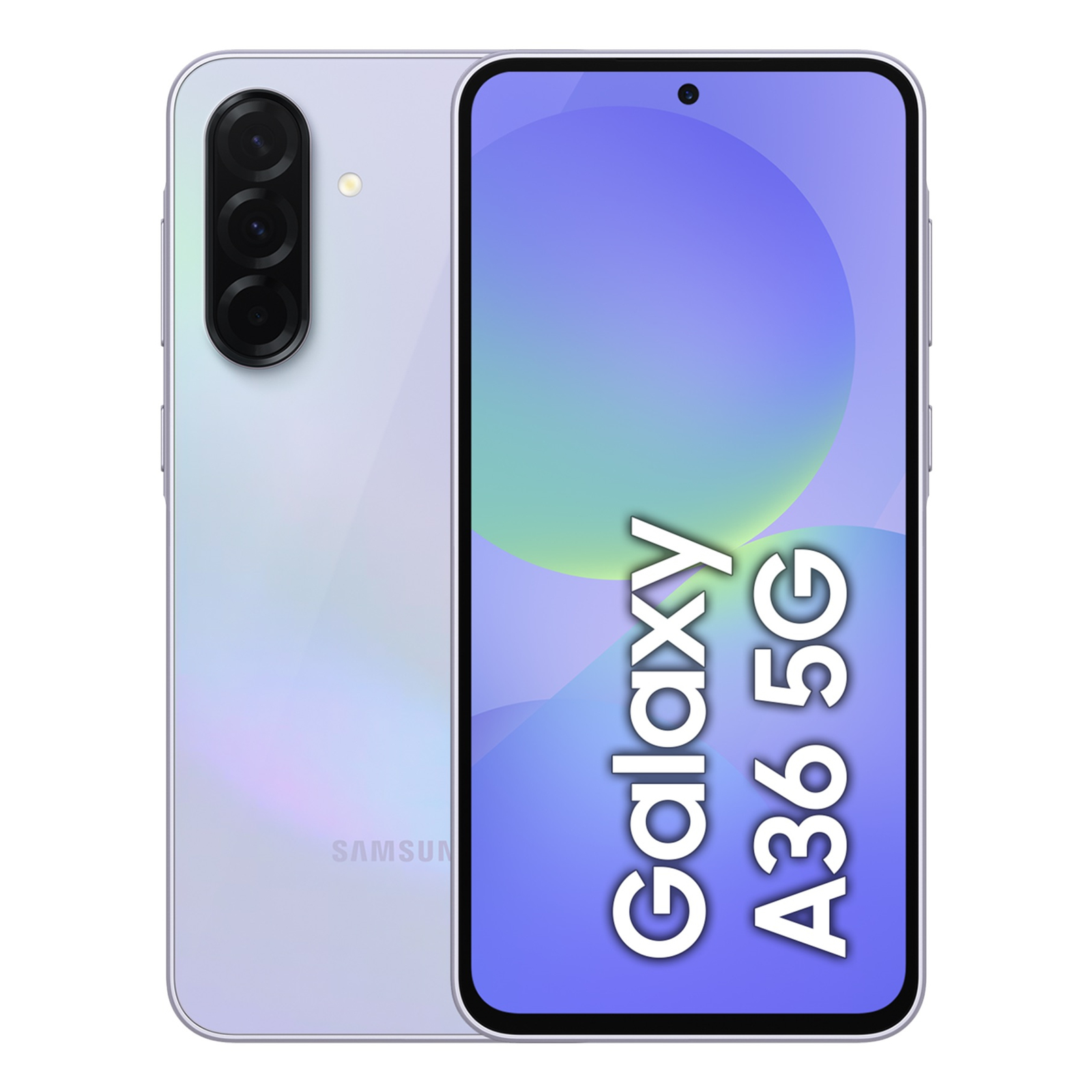 Samsung SMARTPHONE GALAXY A36 PURPLE 5G 6GO 128GO ANDROID 15 BATT 5000MAH CR 45W SCREEN 6