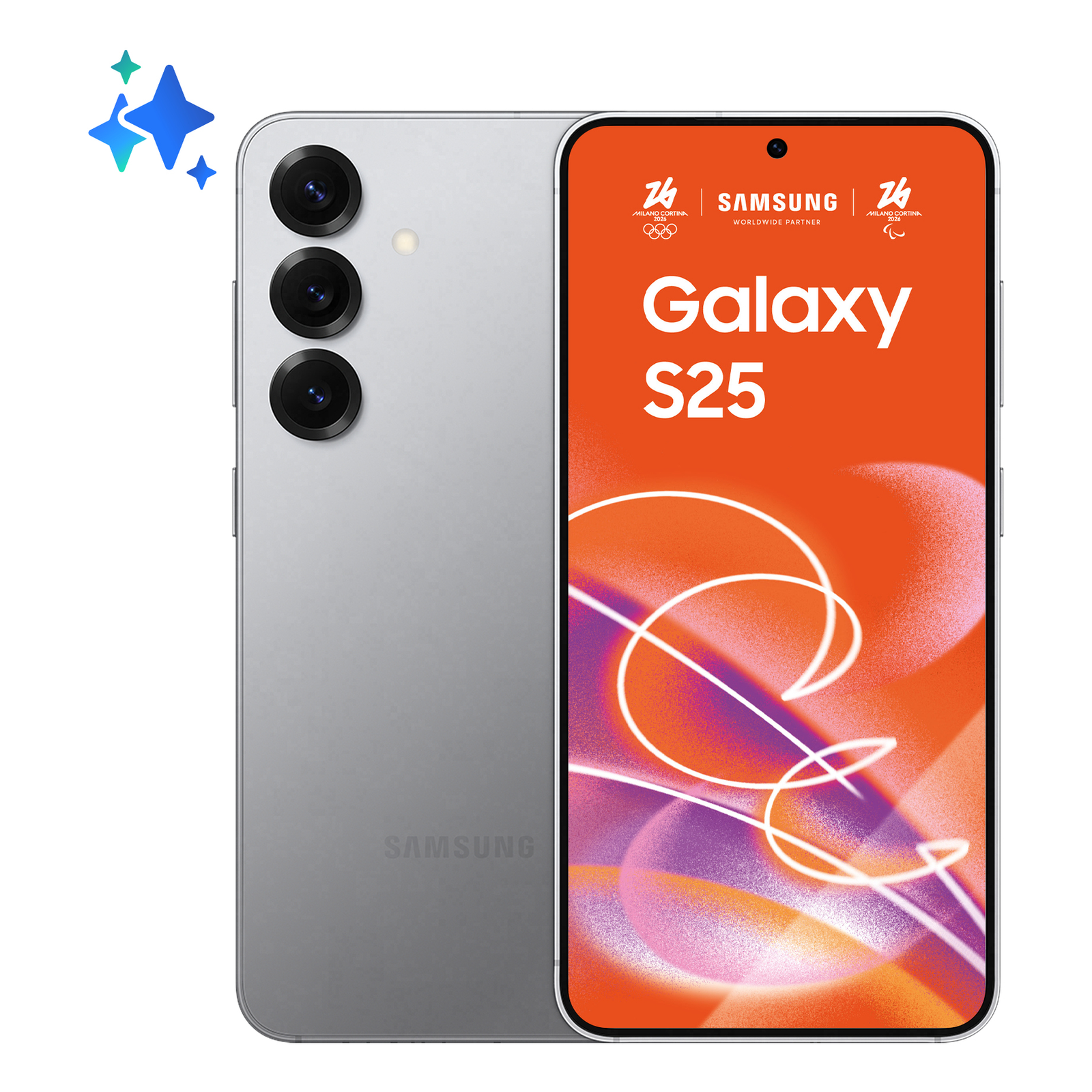Samsung Galaxy S25 DS 5G 256GB Silver Shadow