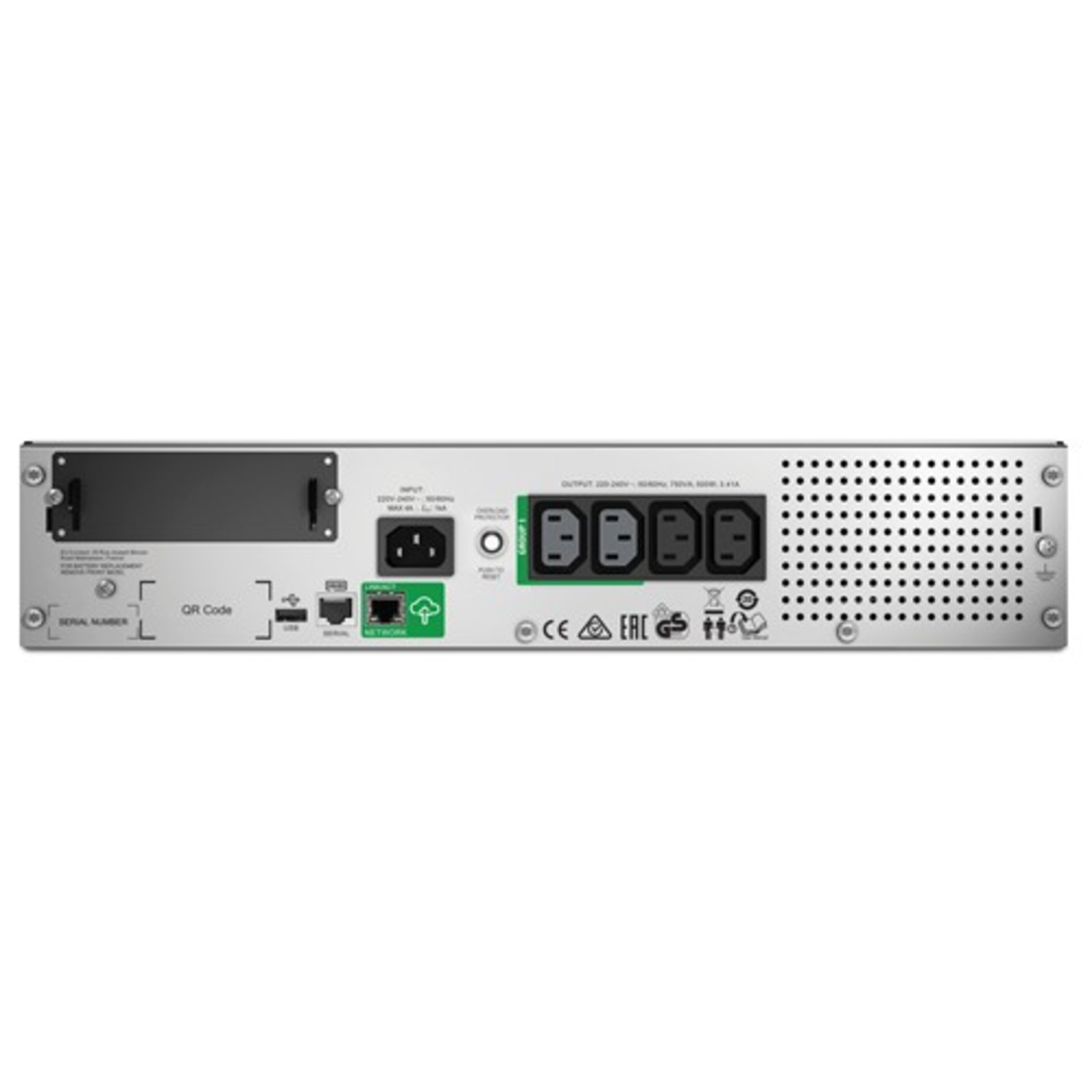 APC UPS SMT750RMI2UNC SMARTUPS 750VA LCD RM Network Card