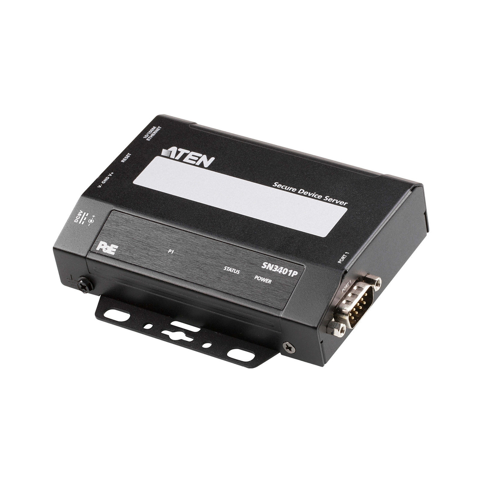 ATEN SN3401P 1-Port RS-232/422/485 Secure Device Server with PoE