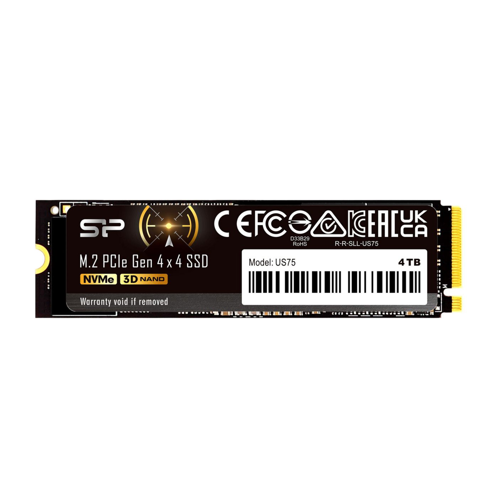 SILICON POWER SSD US75 2TB M.2 PCIe NVMe Gen4x4 NVMe 1.4 7000/6500MB/s