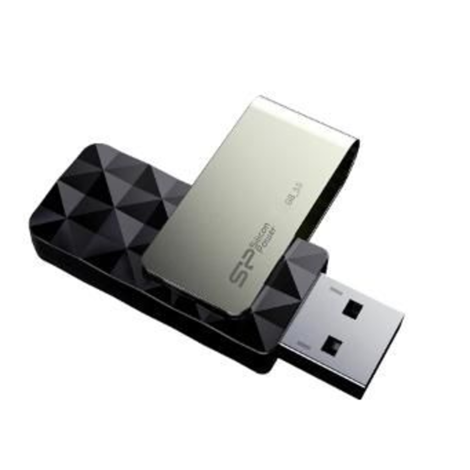 Silicon Power Blaze B30 256GB USB 3.1 Flash Drive Black