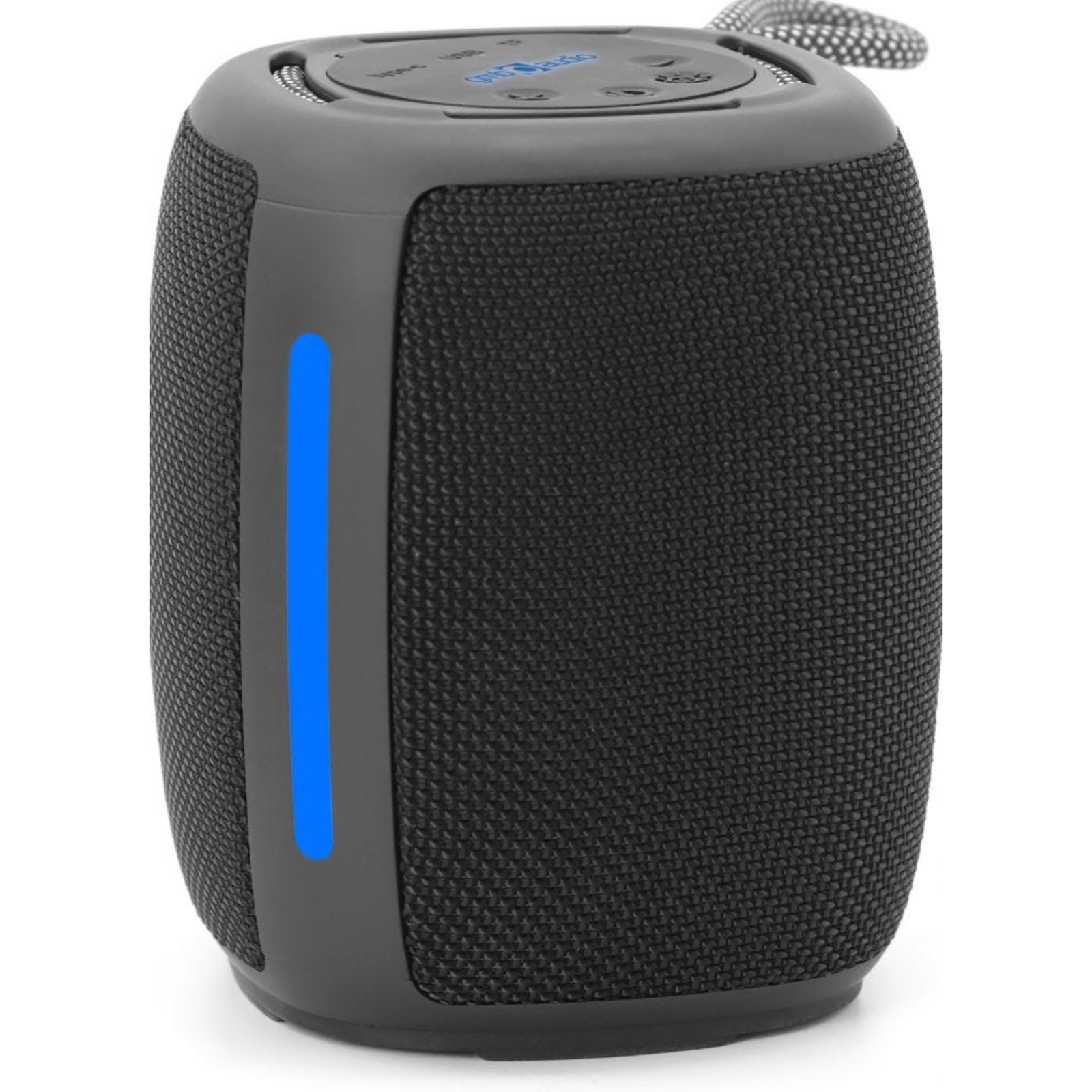 Gembird SPK-BT-LED-03-BK Portable Speaker Black 5 W (SPK-BT-LED-03-BK)