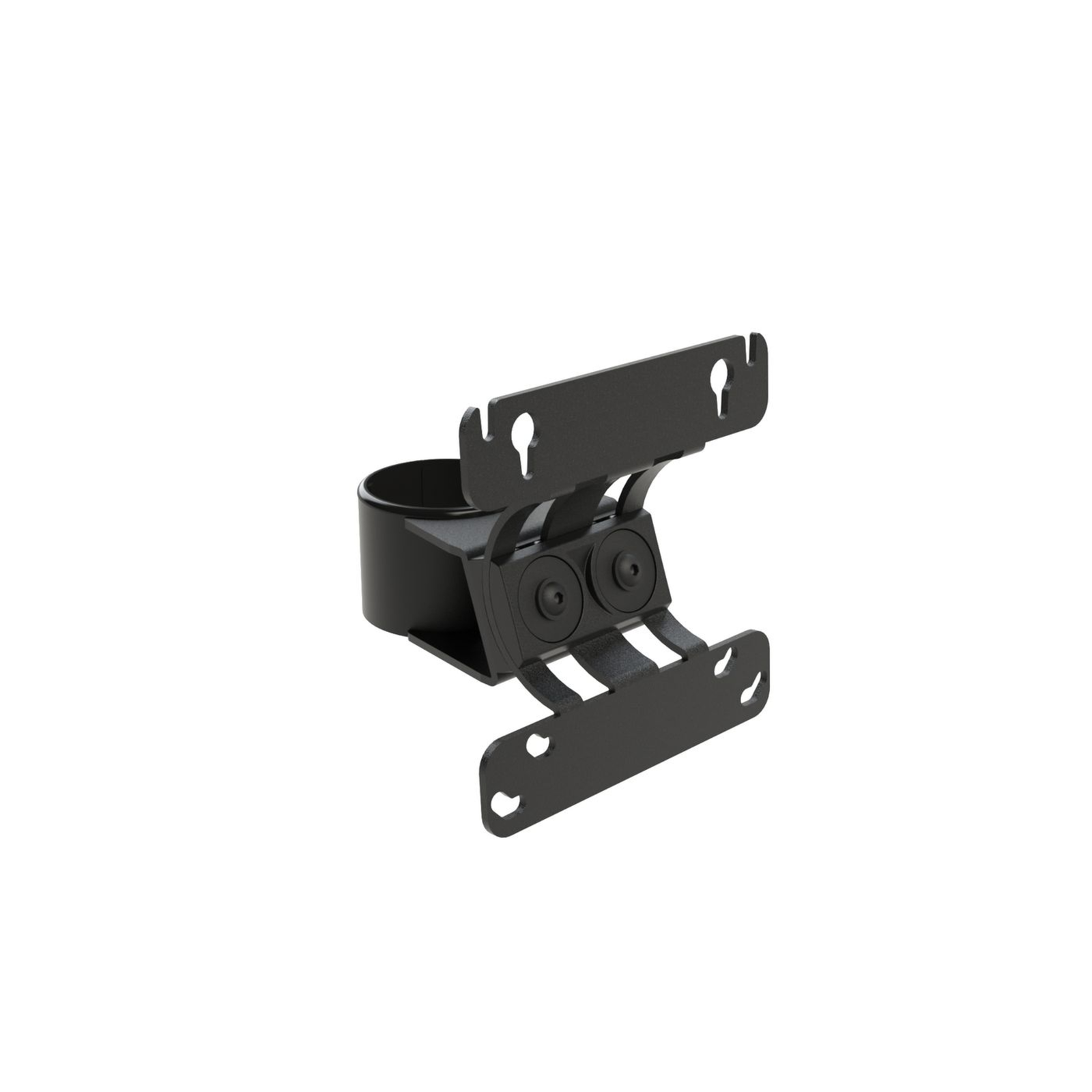 Ergonomic Solutions SpacePole VESA 75/100 Mount (ARC Design) + without Locking Ring + Color Black