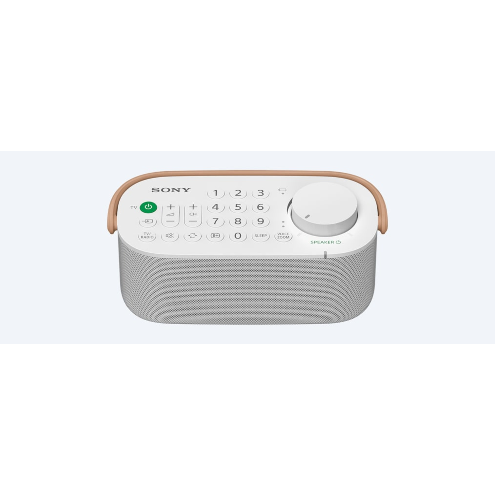 Sony SRSLSR200 TV Speaker White Portable Remote Control Function