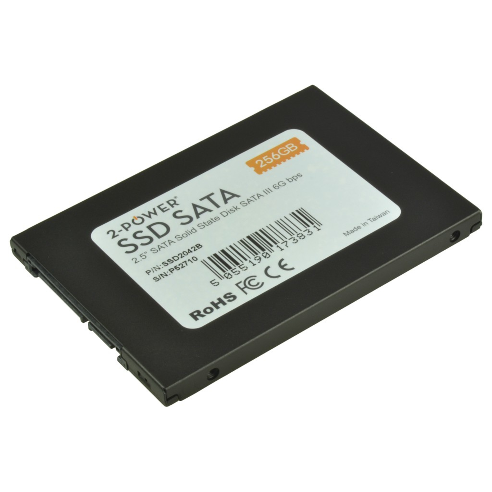 2-POWER 256GB SSD 2.5 SATA 6Gbps 7mm