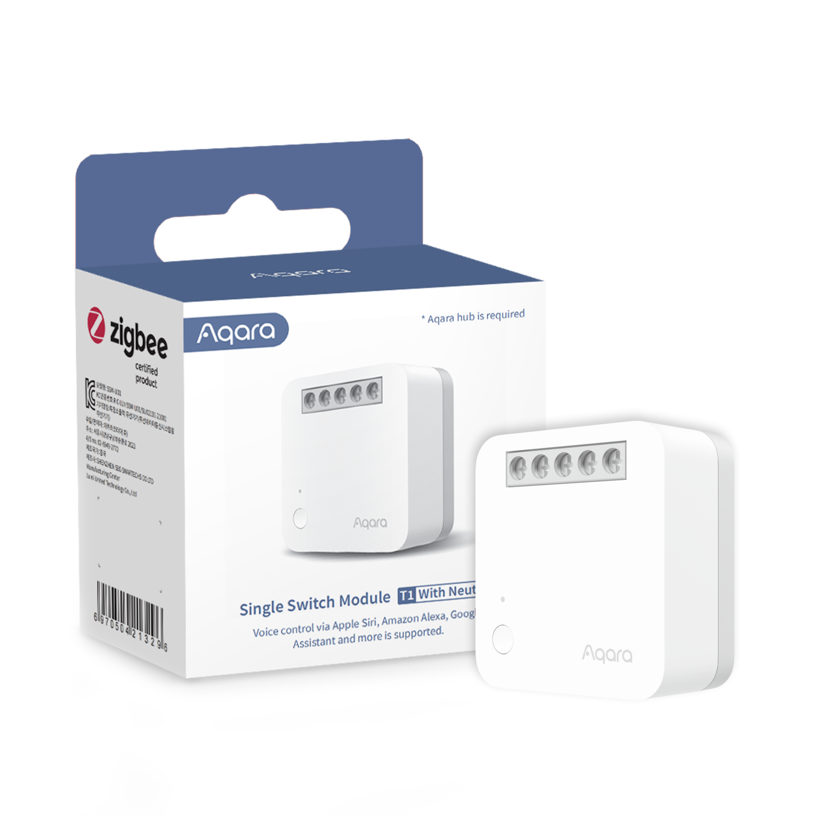 Aqara Single Module T1 Relay Controller