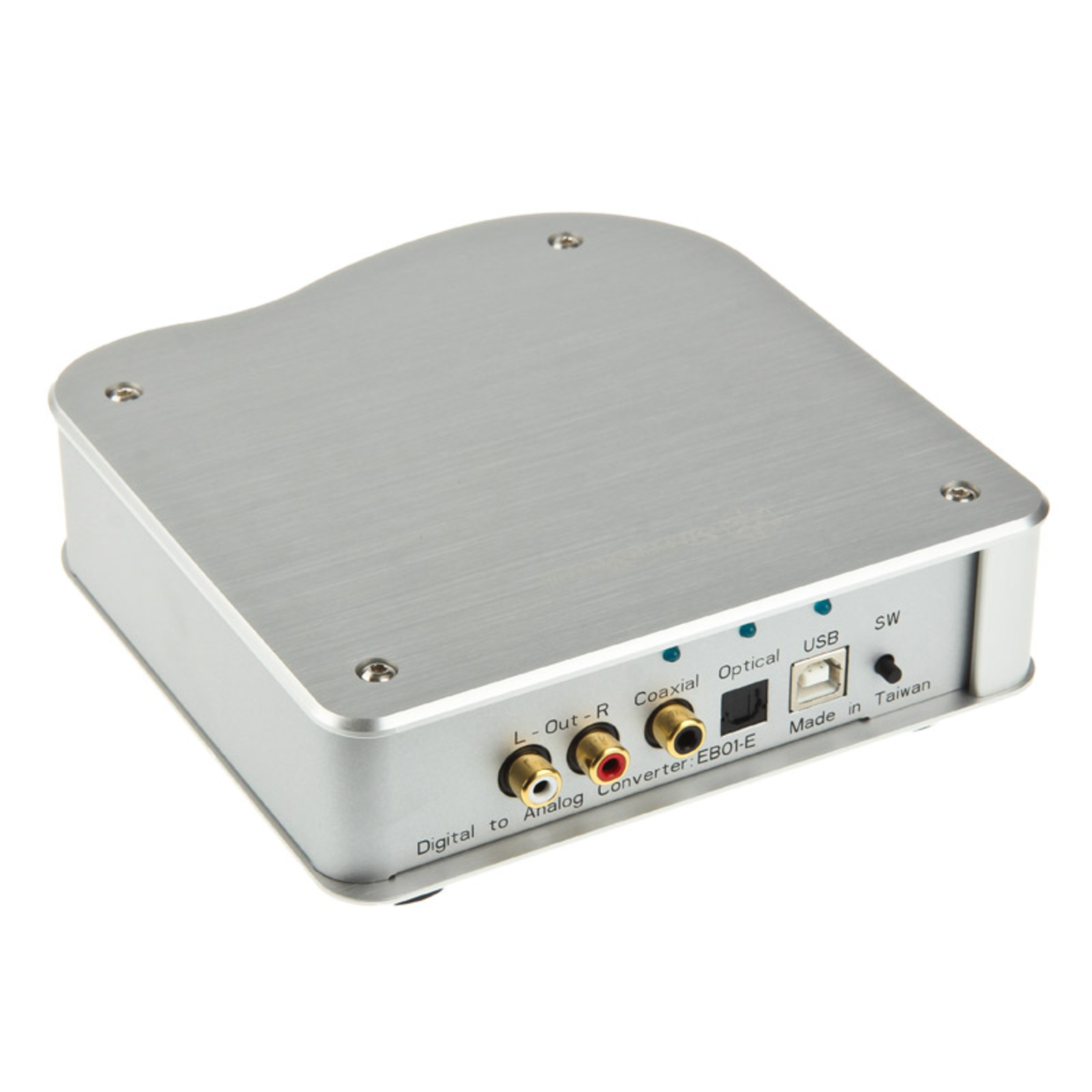 SilverStone SST-EB01S-E Ensemble Digital to Analogue Converter Silver