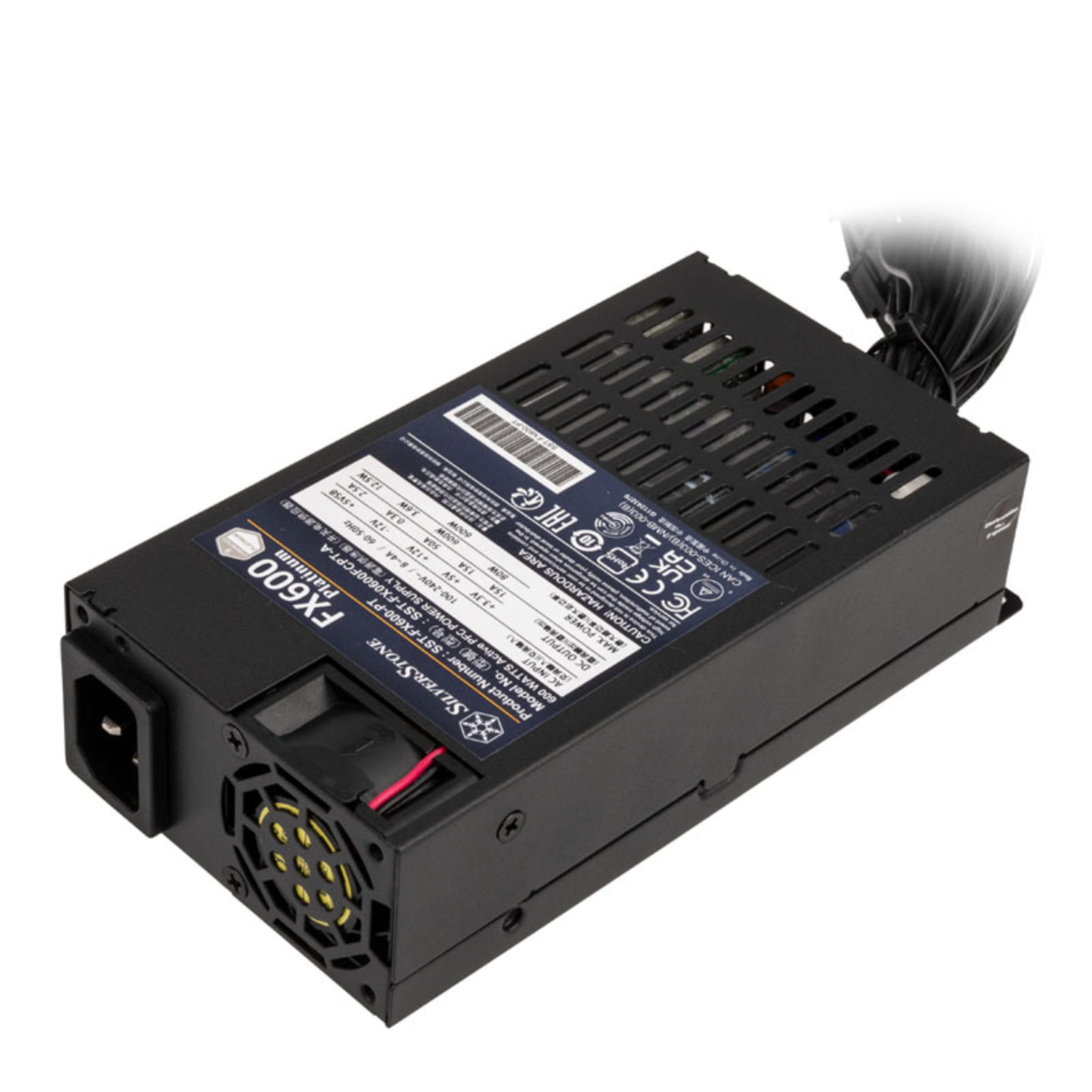 SilverStone SST-FX600-PT Black 2x PCIe 600 Watt