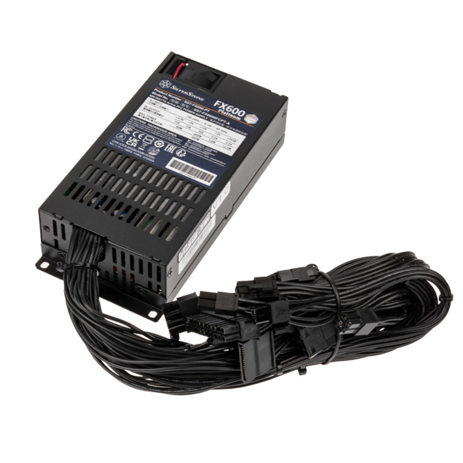 SilverStone SST-FX600-PT Black 2x PCIe 600 Watt