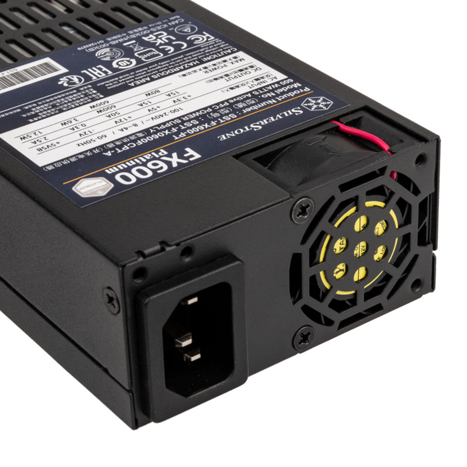 SilverStone SST-FX600-PT Black 2x PCIe 600 Watt