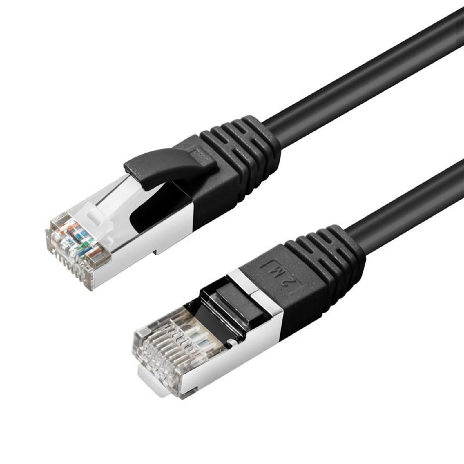 Microconnect SSTP60025S networking cable Black 0.25 m Cat6 S/FTP (S-STP)
