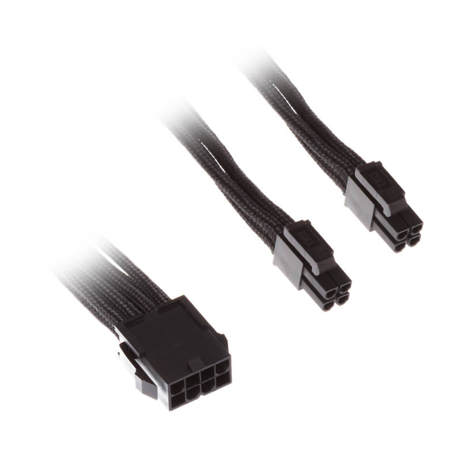 SilverStone 8-pin EPS to 4+4-pin ATX/EPS 300mm Black