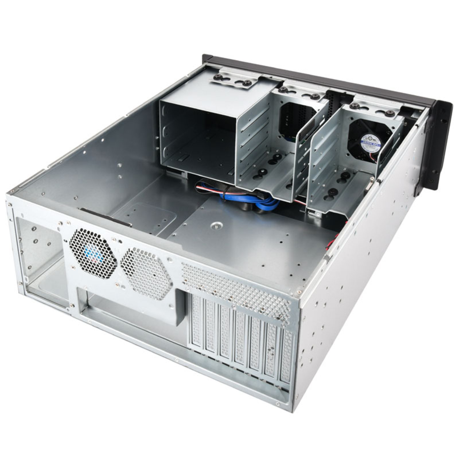 SilverStone RM400 Black 4 Height Units