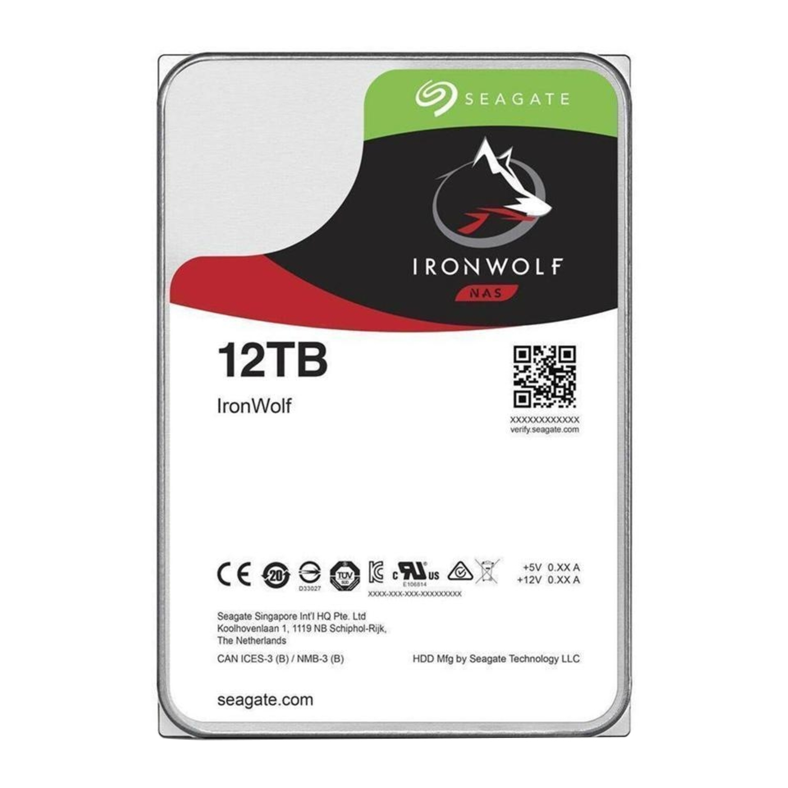 Seagate HDD 12TB 7.2K 3.5 SATA 6G