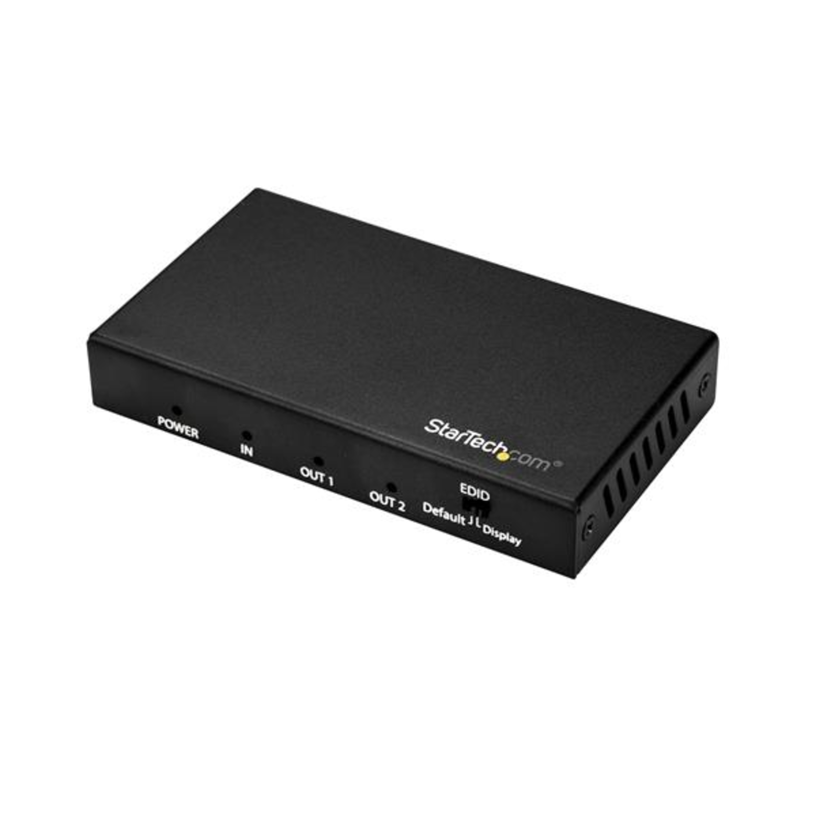 StarTech.com 4 Port HDMI Splitter 4K 60 Hz HDMI 2x HDMI 3840 X 2160 Pixels Black
