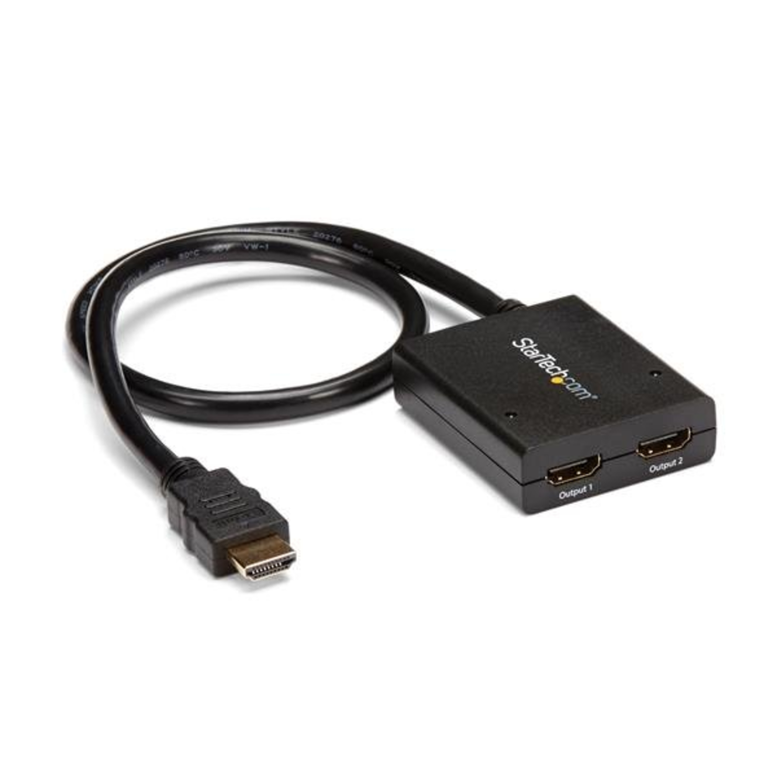 StarTech.com 2 Port HDMI 4k Video Splitter 1x2 HDMI Splitter 4k 30 Hz HDMI