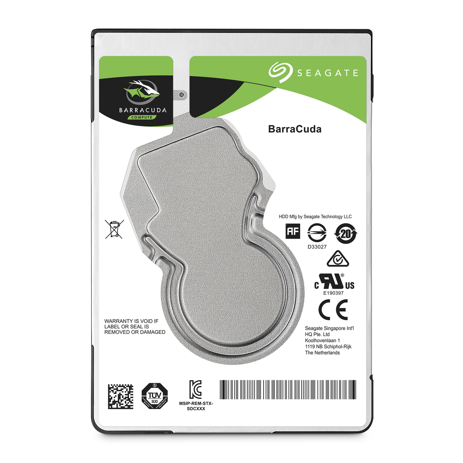 Seagate BarraCuda 4TB 2.5 Inch 15mm SATA 6Gb/s Internal Hard Drive