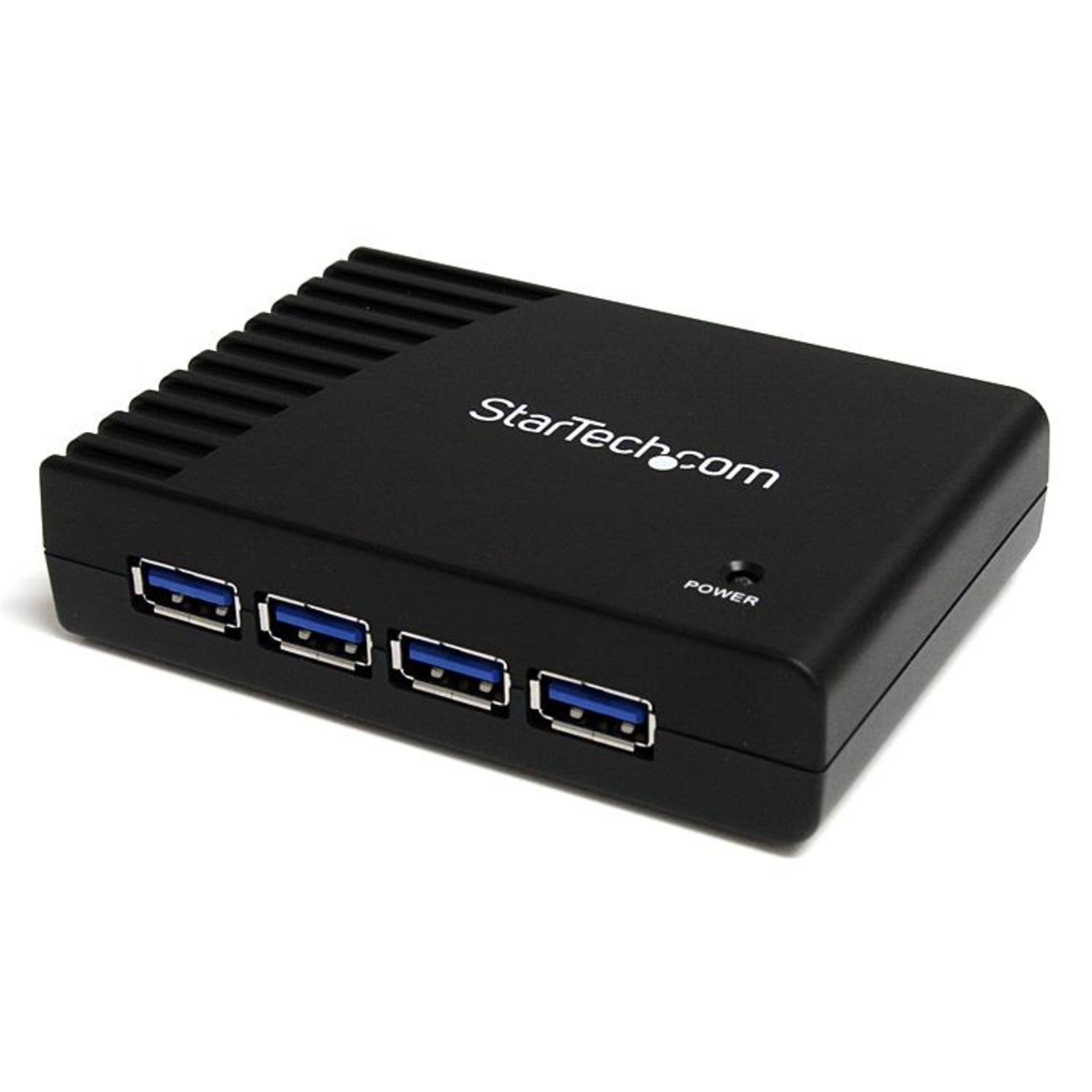 StarTech.com 4 Port SuperSpeed USB 3.0 Hub Black USB 3.2 Gen 1 3.1 Gen 1 Type-A 5000 Mbits