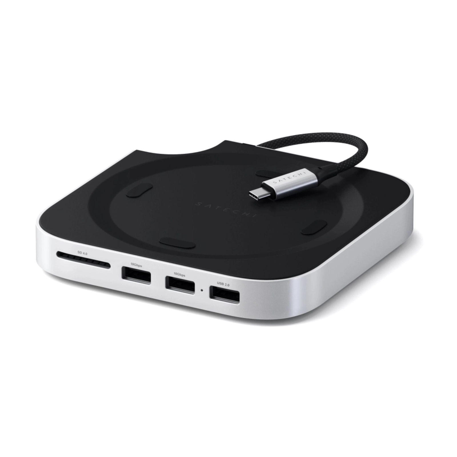Satechi Stand Hub for Mac Mini (M4) Silver ST-GNMMES