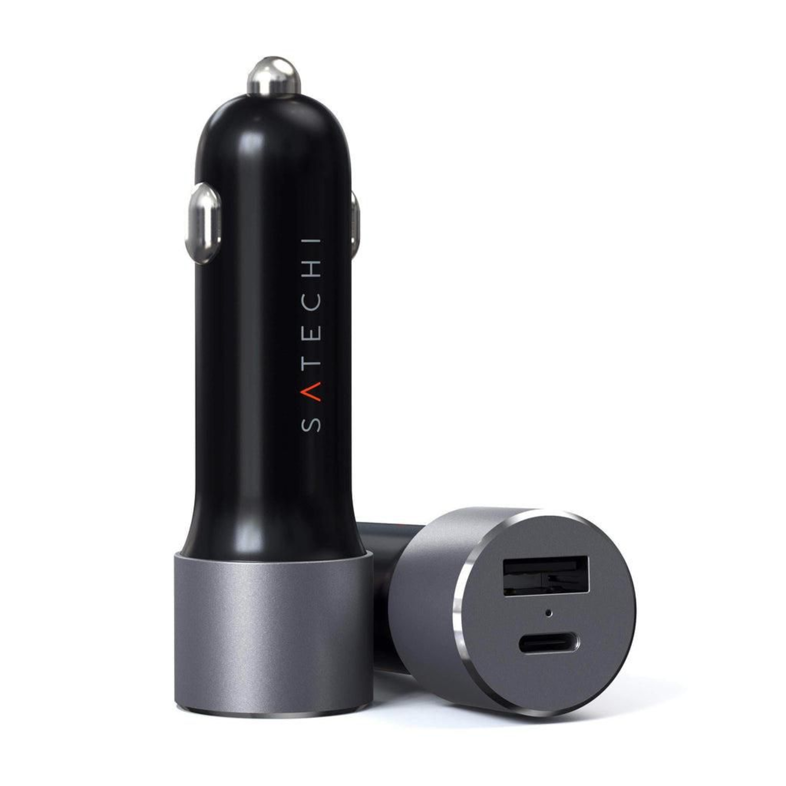 Satechi Car Charger Black/Grey ST-TCPDCCM