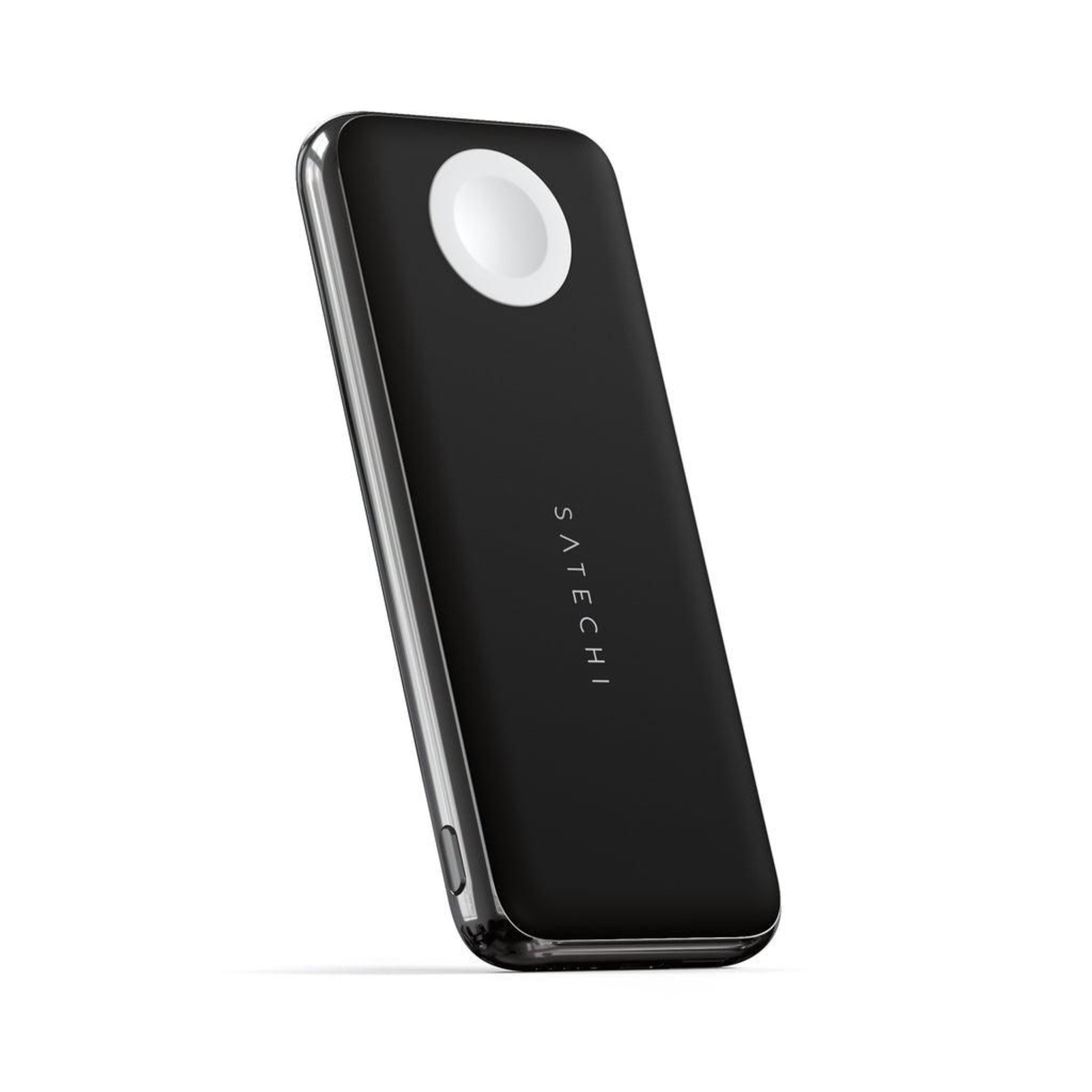 Satechi Quatro Wireless Power Bank Black USB-C USB-A Apple Watch 10,000 MAh ST-UC10WPBM