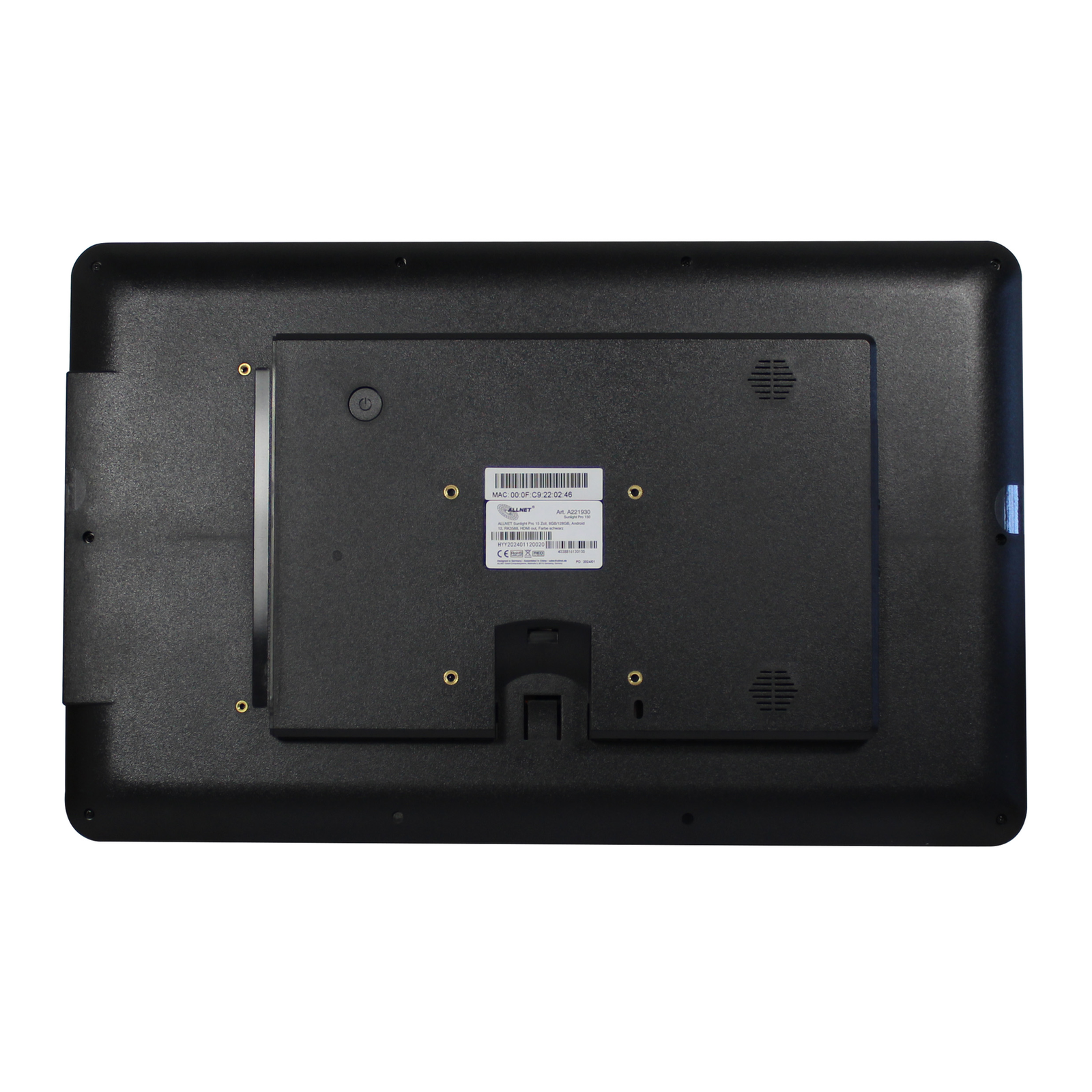ALLNET Sunlight Pro 15-inch 8GB/128GB Android 12 RK3588 HDMI Out Colour