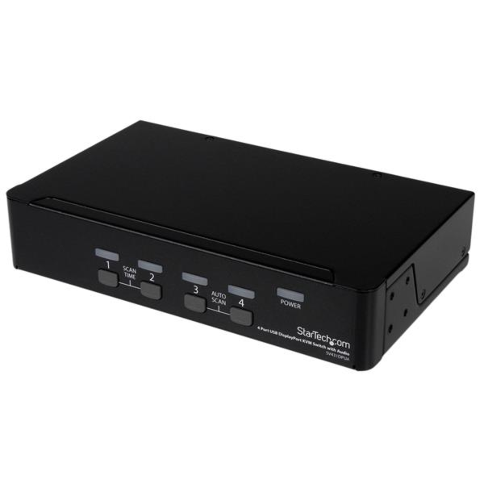 StarTech.com 4 Port DisplayPort USB KVM Switch with Audio DisplayPort Desktop KVM Switch