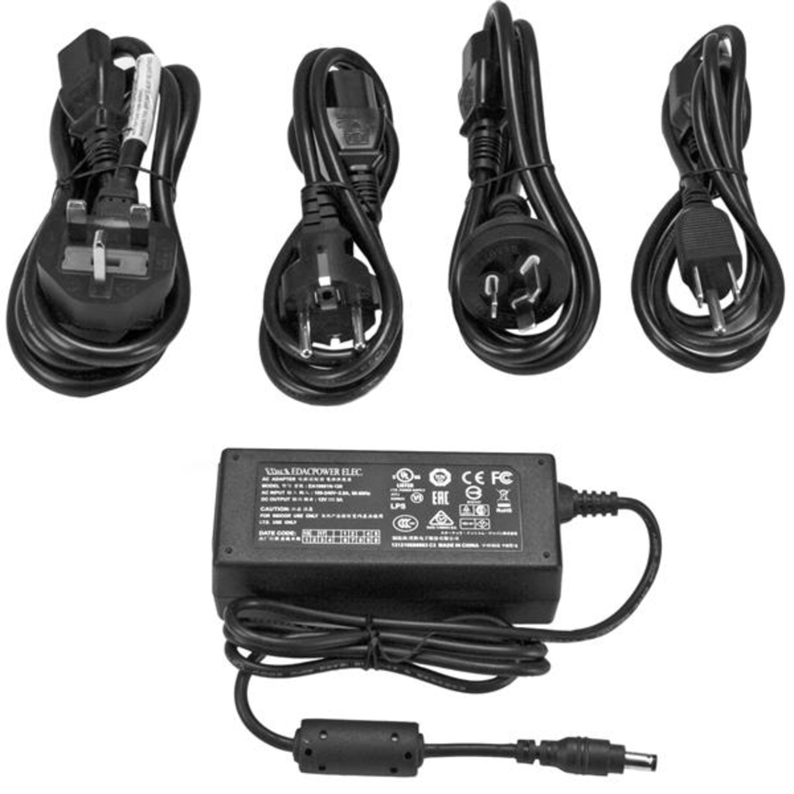 StarTech.com Power Supply Unit 12V 5A Universal Indoor 110-240 V 12 V 2 A 5 A