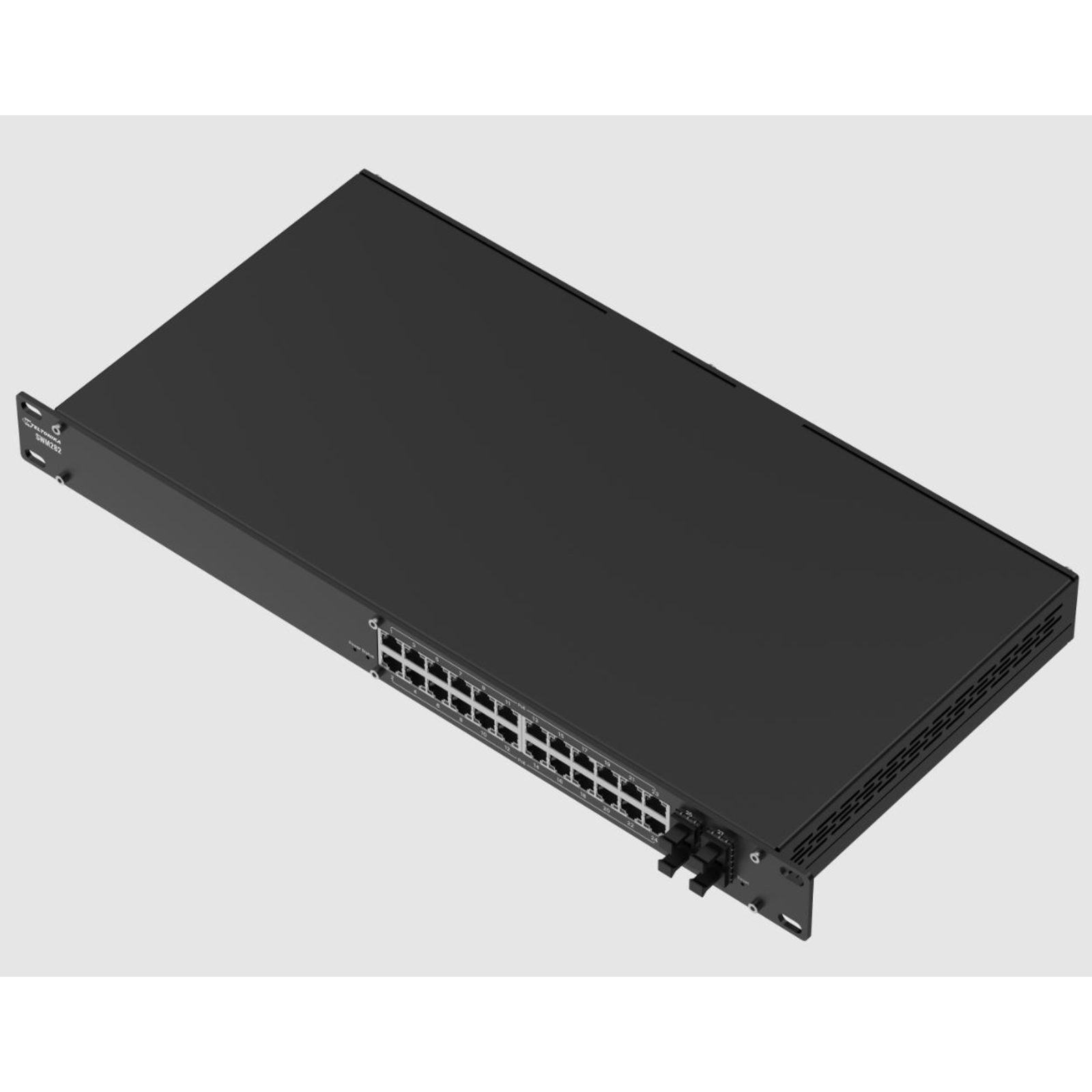 Teltonika SWM282 L2+ Managed Switch 24x ETH PoE Ports 4x SFP Switch 1 Gbps