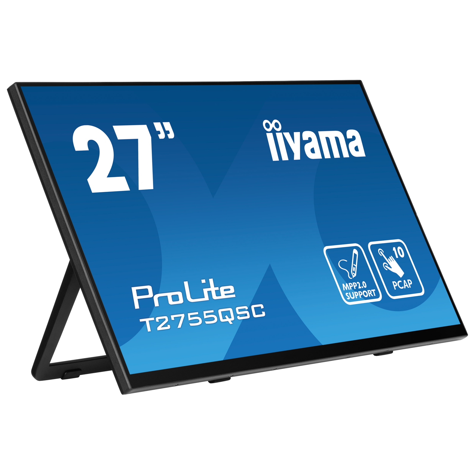 iiyama 27inch IPS Bonded PCAP 10P Touch MPP2.0 Active Stylus Supported 2560x1440 Flat Bezel