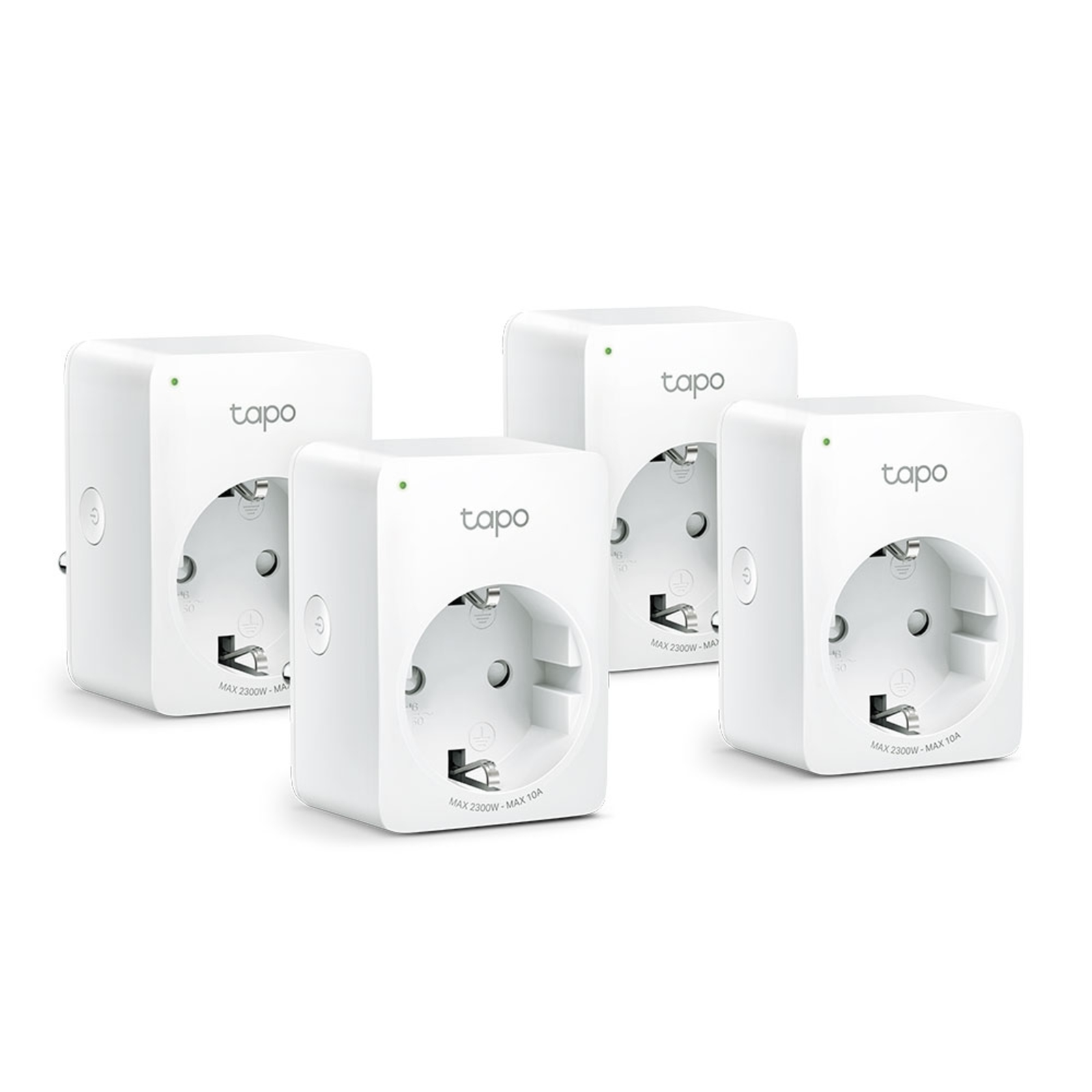 TP-Link Tapo P100 4-pack Smart Plug 2300 W White