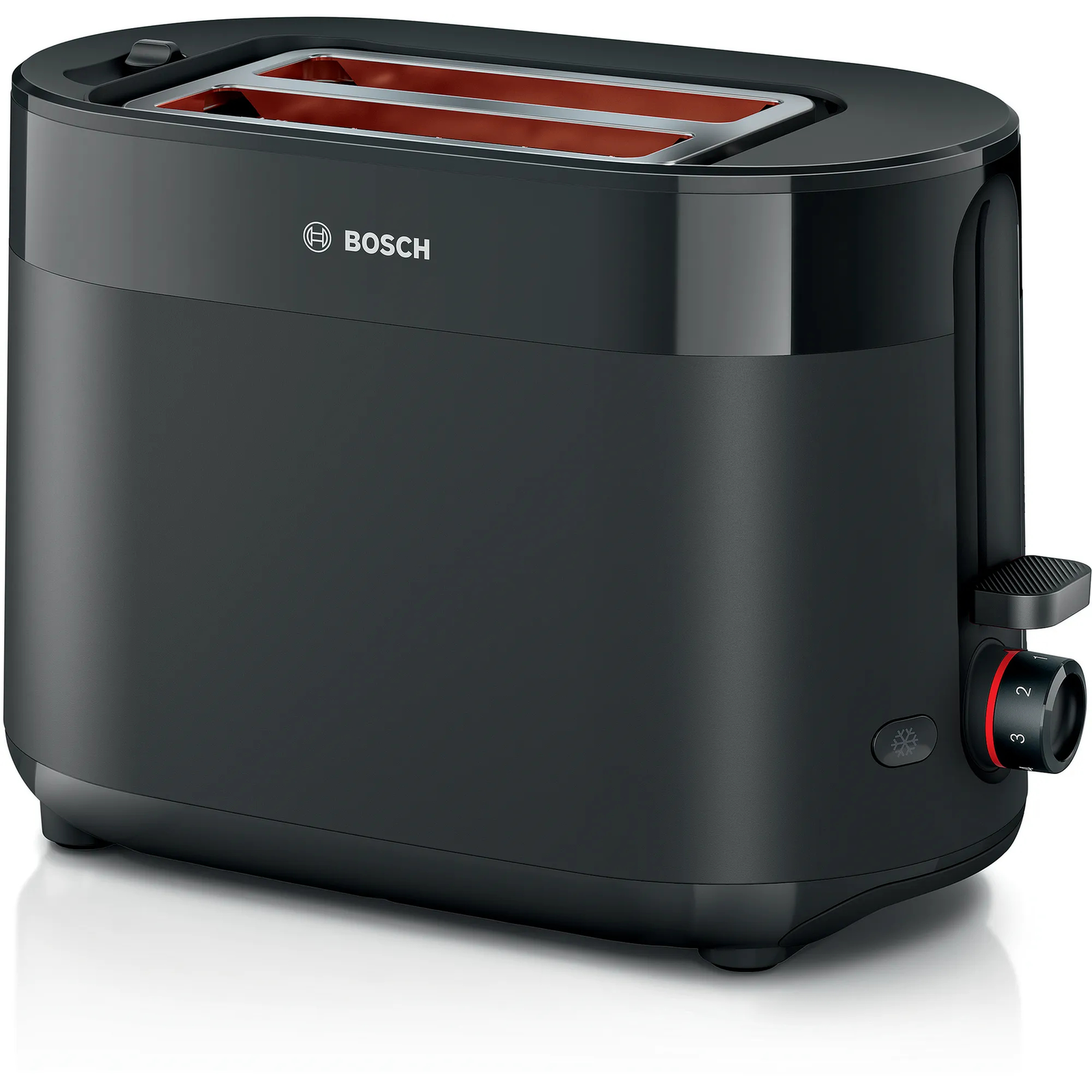 Bosch TAT2M123 Toaster 2 Slice(s) 950 Watt Black