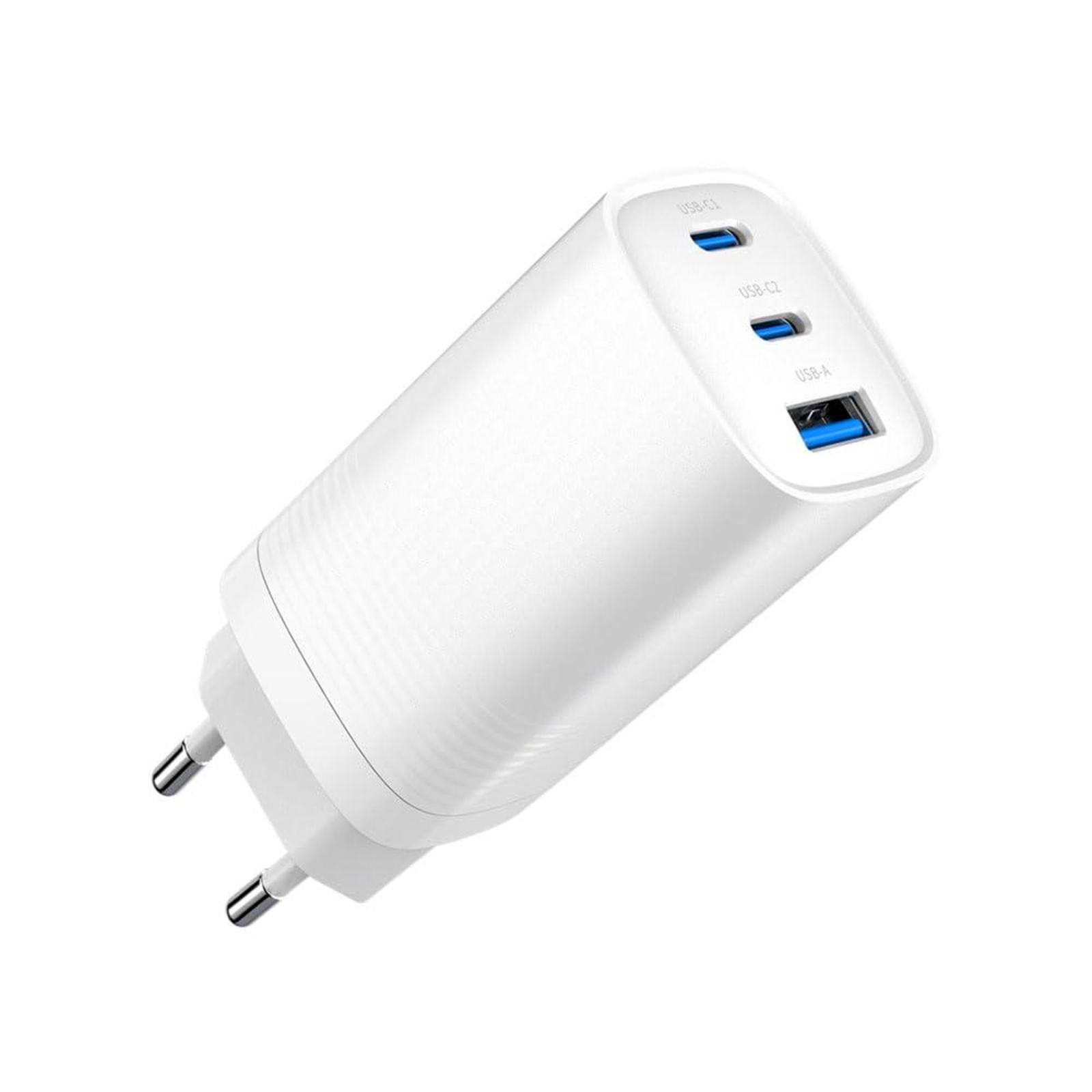 Gembird FAST USB Power DELIVERY USB TYPE C 3X USB 65 W GAN WHITE