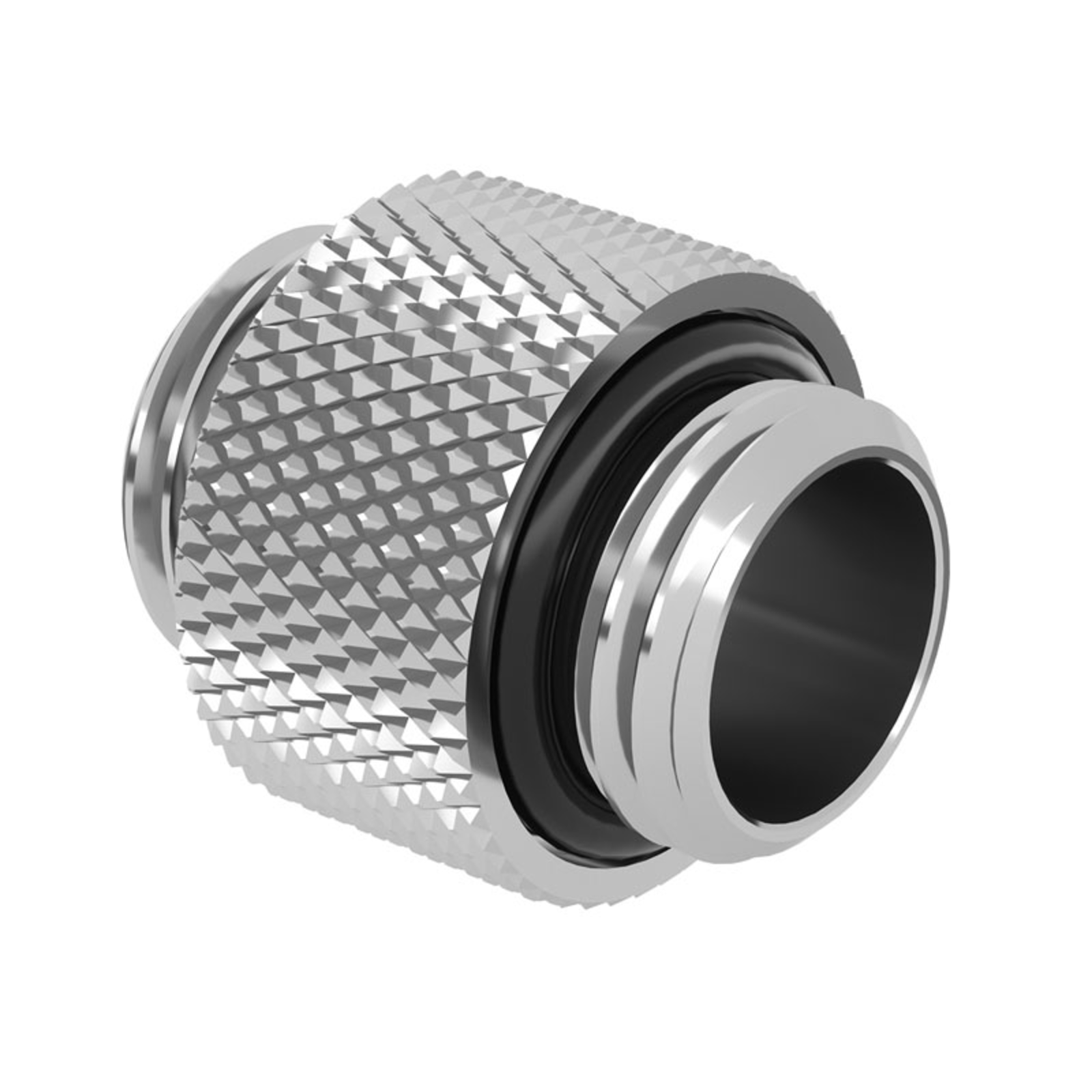Barrow Adapter Straight G1/4 Inch AG to G1/4 Inch AG 10mm Silver