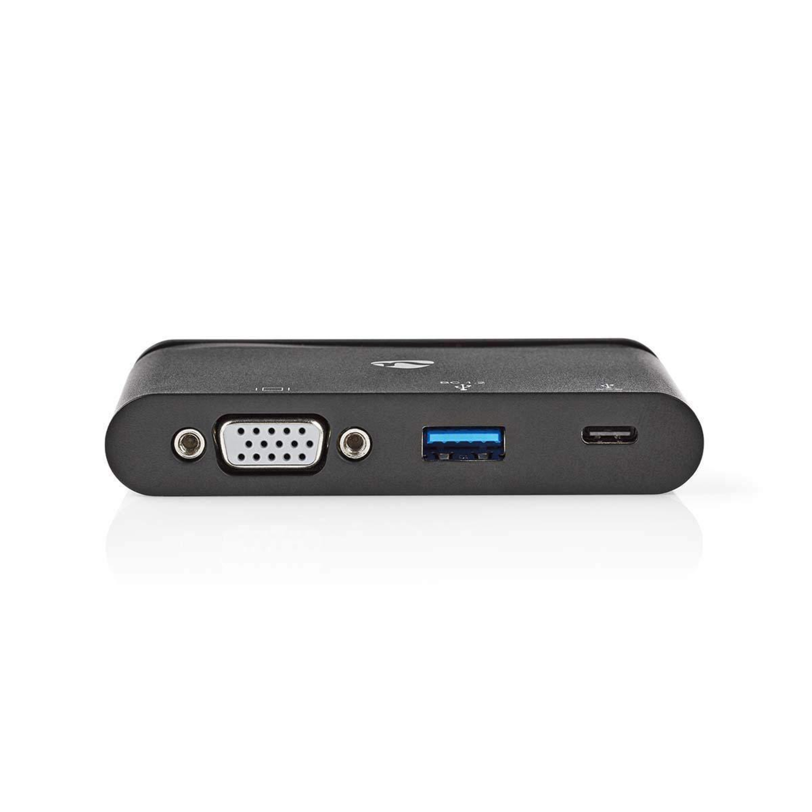 Nedis USB Adapter USB 3.1 USB Type-C USB Type-A USB Type- 1x VGA Black