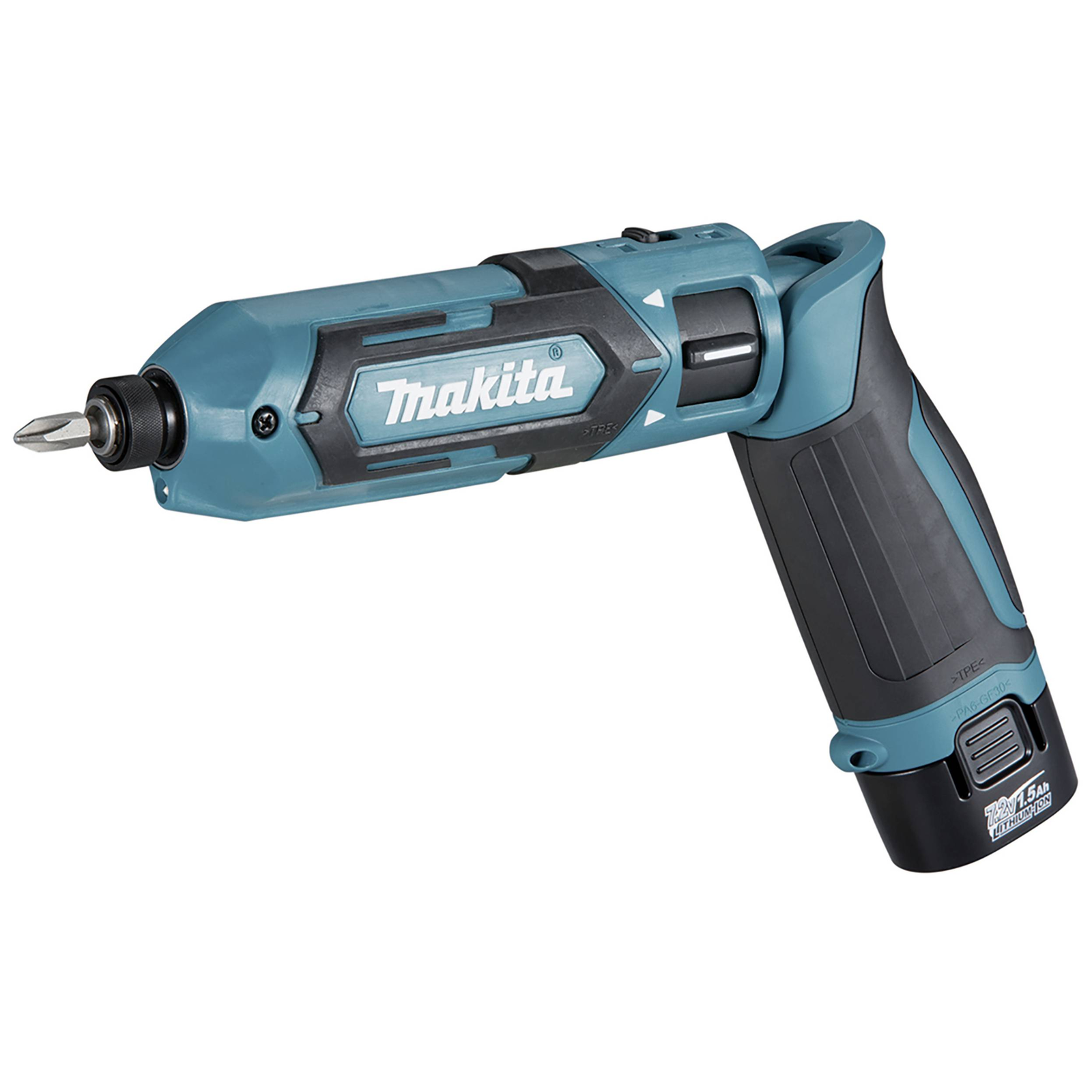 Makita Cordless Impact Wrench TD022DSE 7.2Volt Blue Black 2x Li-ion Battery 1.5Ah