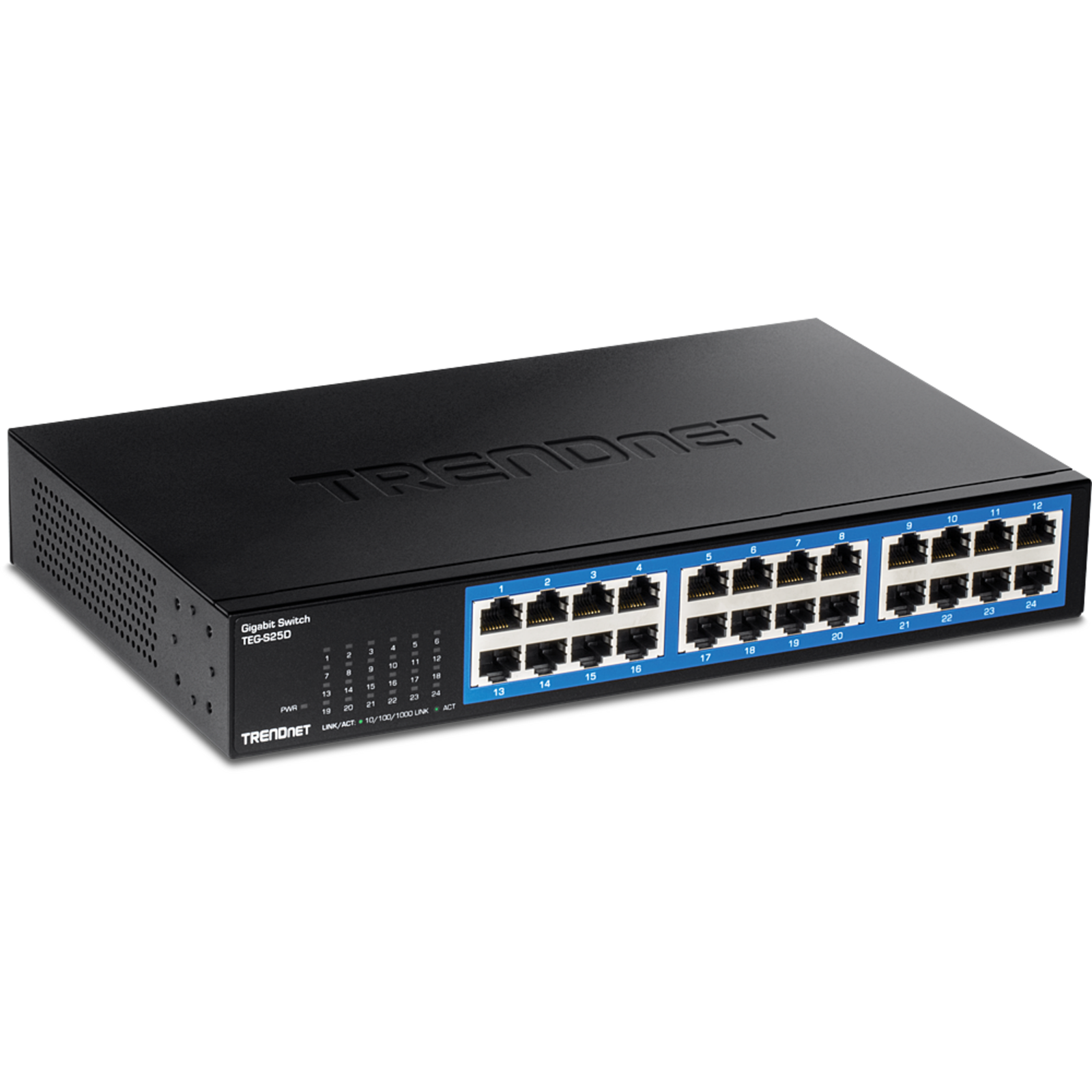 TRENDnet Switch 24 Port Gbit Desktop Switch W Metal