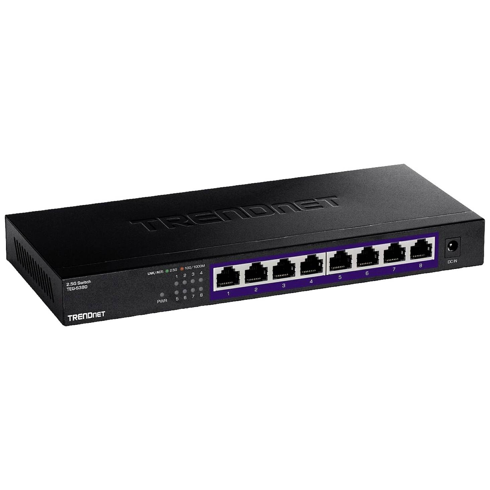 TRENDnet TEG S380 Switch 8-Ports 2.5 Gigabit