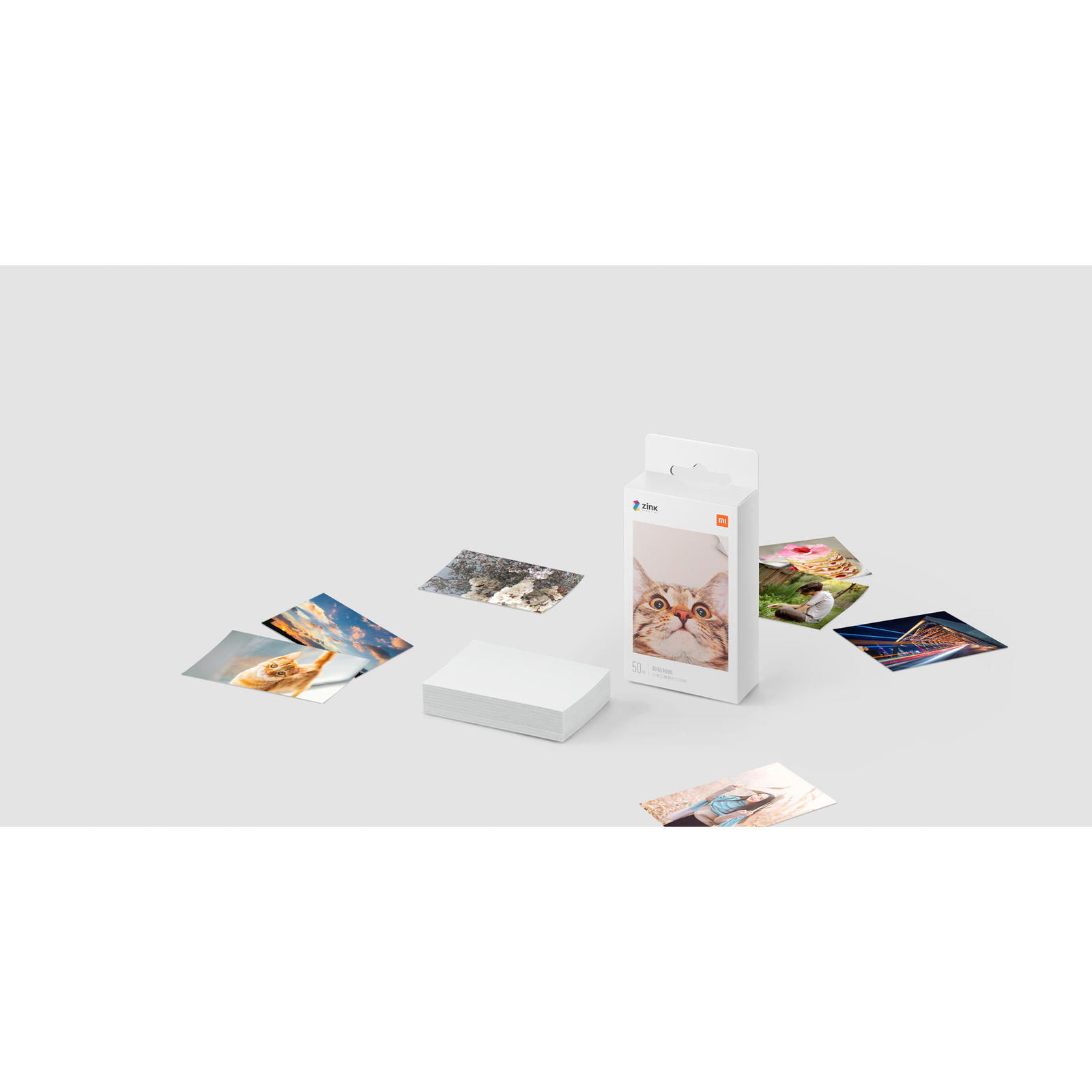 Xiaomi Pack of 20 Mi Portable Photo Printer 2x3 Photo Paper for Mi Portable Photo Printer