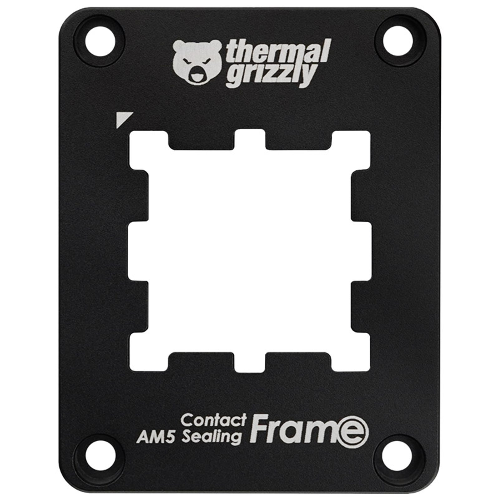 Thermal Grizzly Contact Sealing Frame AM5 Black AMD CPUs with Socket AM5
