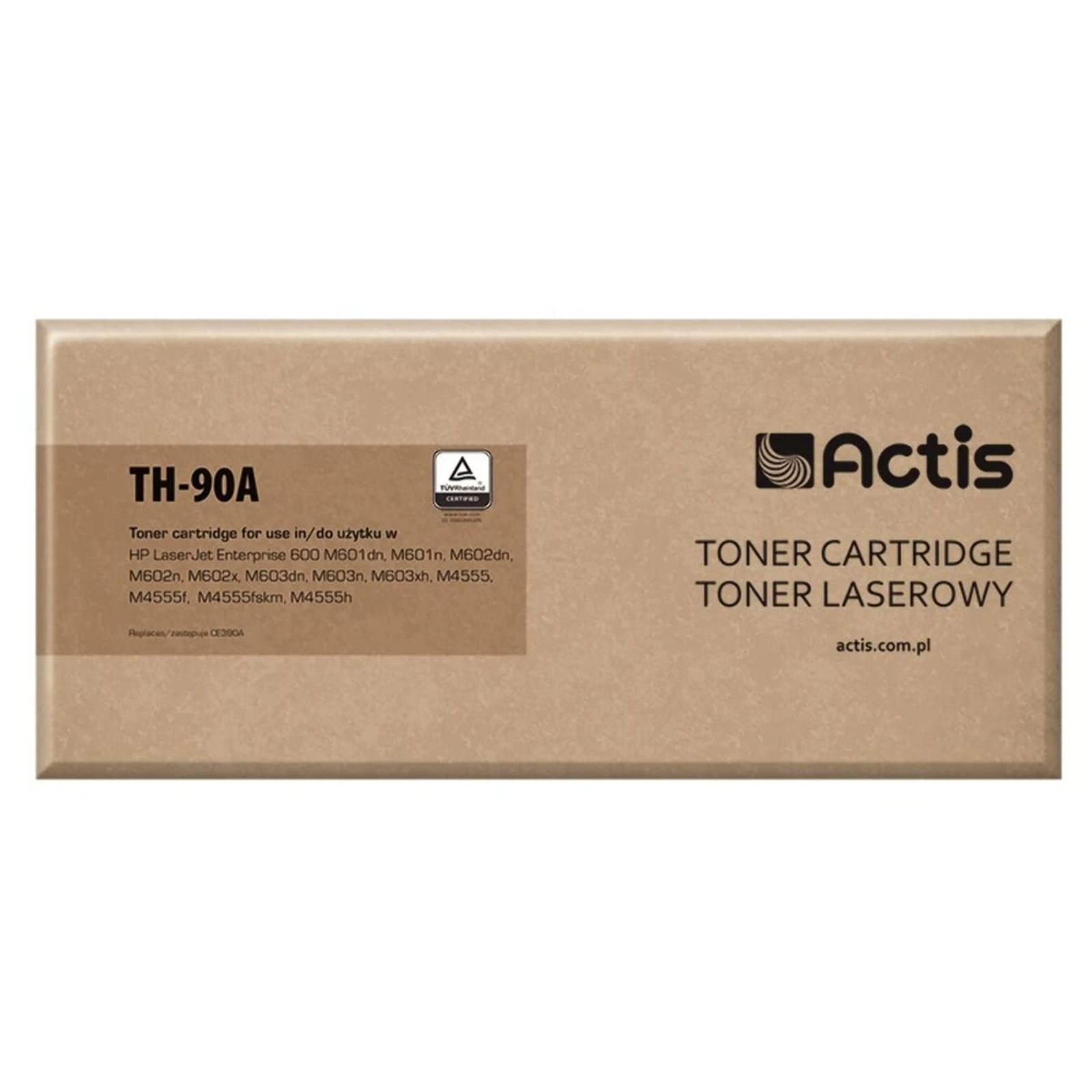 ACTIS TH-90A Toner Replacement HP 90A CE390A Standard 10000 Pages Black