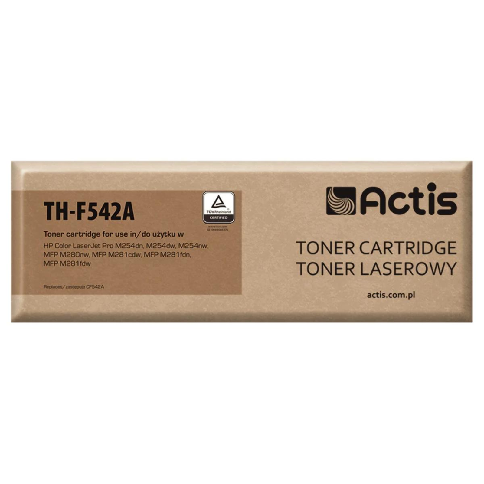 ACTIS TH-F542A Toner Replacement HP 203A CF542A Standard 1300 Pages
