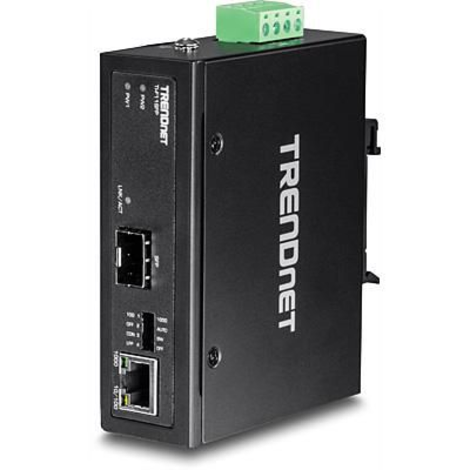 TRENDnet Converter Industrial 100 1000Base-T SFP Media IP 30