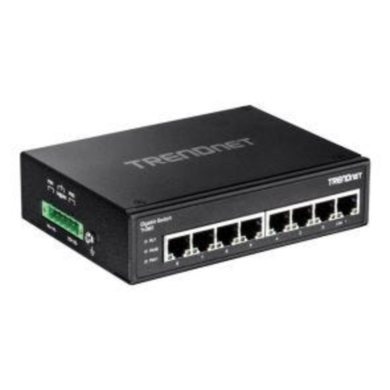 TRENDnet Industrial Switch 8 Port Gbit Unman. L2 IP30 Metal