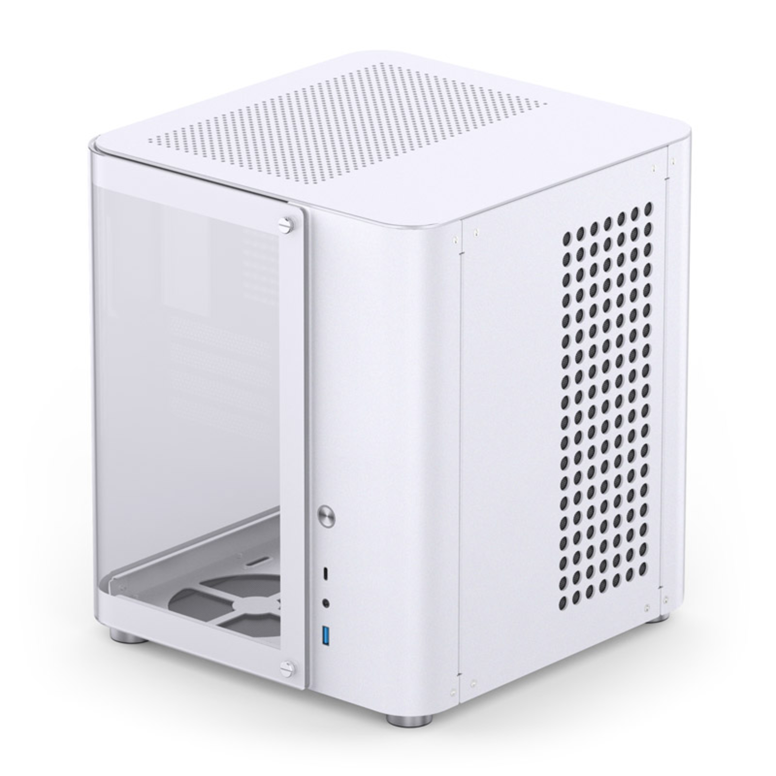 jonsbo TK-1 2.0 Micro-ATX Case Tempered Glass White