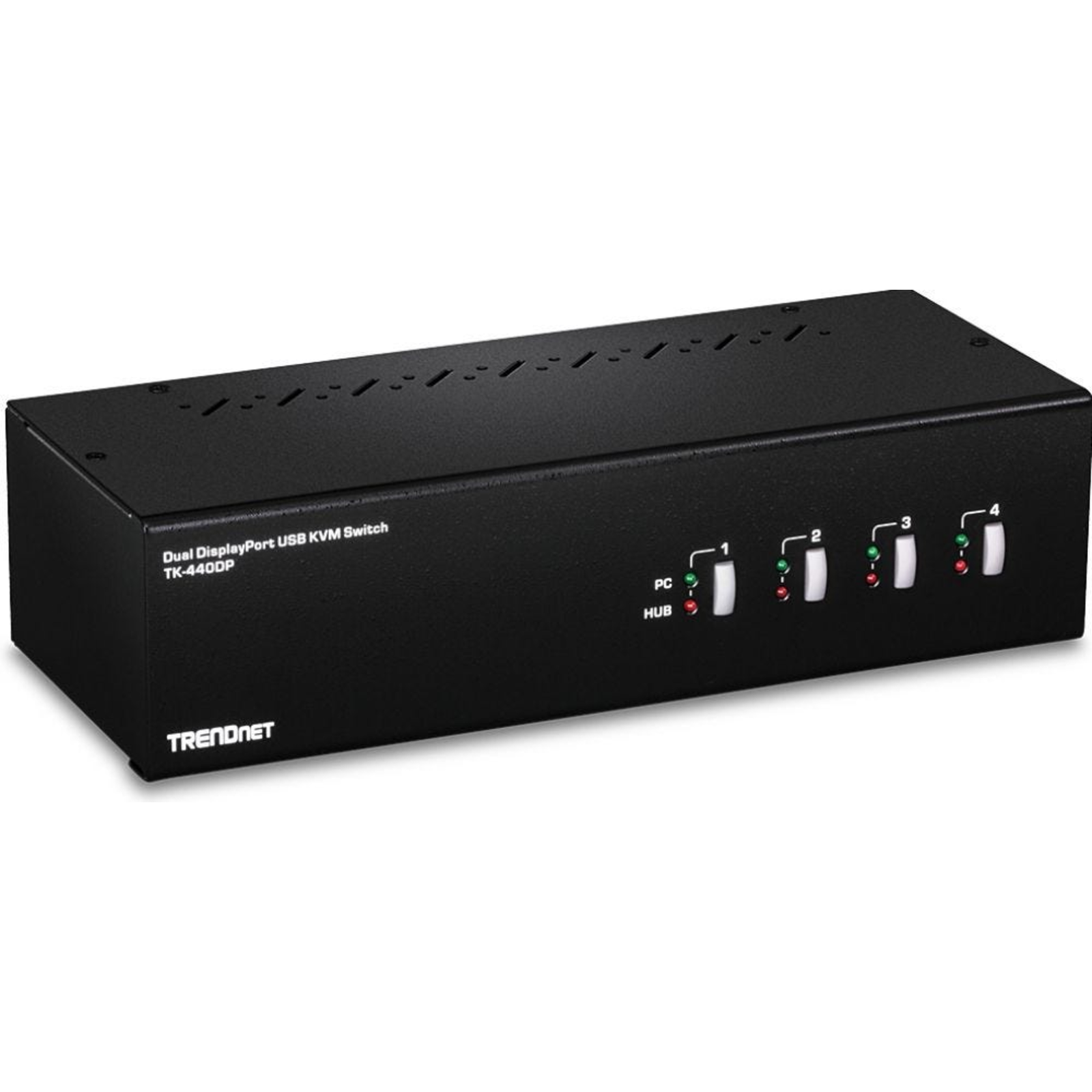 TRENDnet TK 440DP KVM Audio USB Switch Desktop