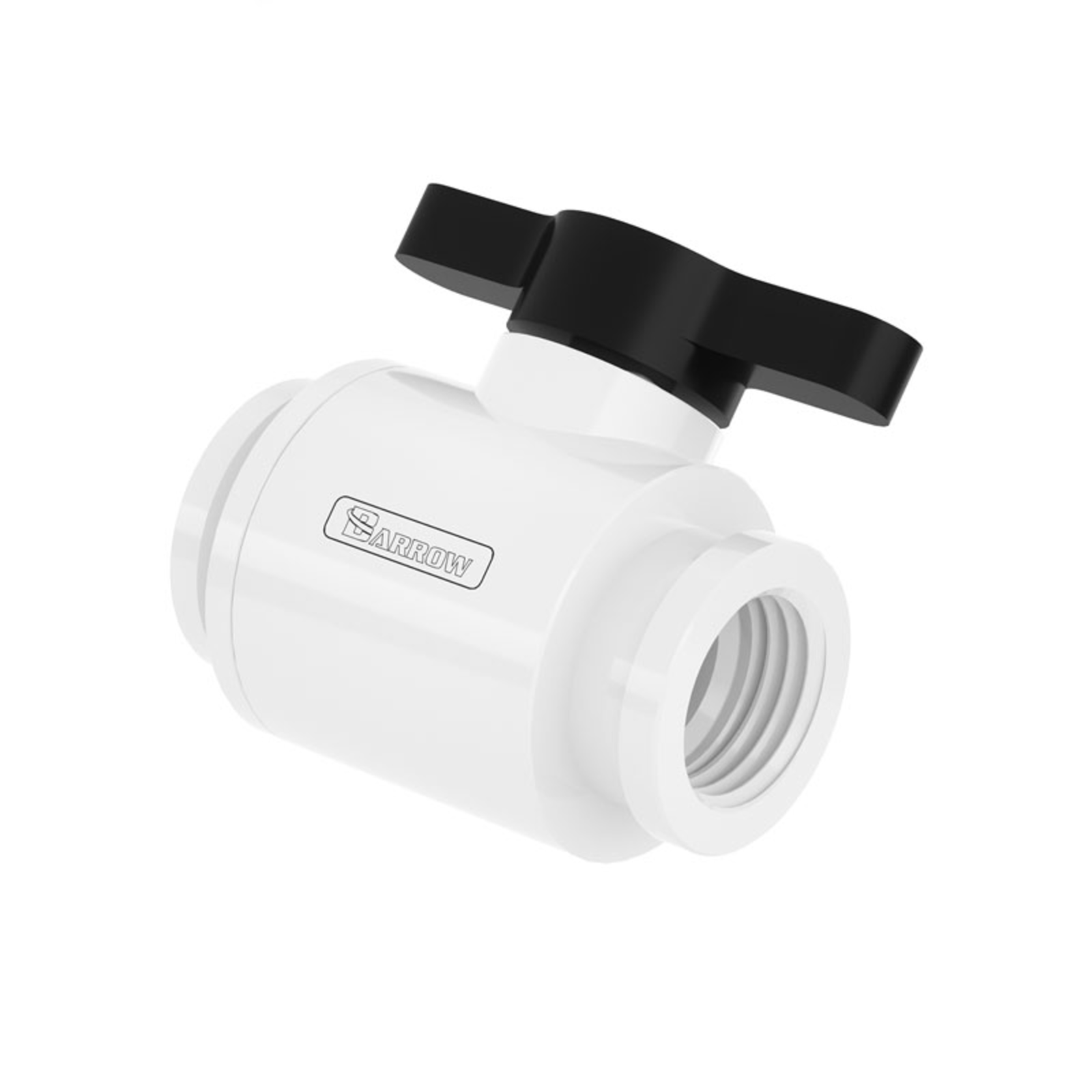 Barrow Ball Valve (10mm) G1/4 Inch Ball Valve White Black